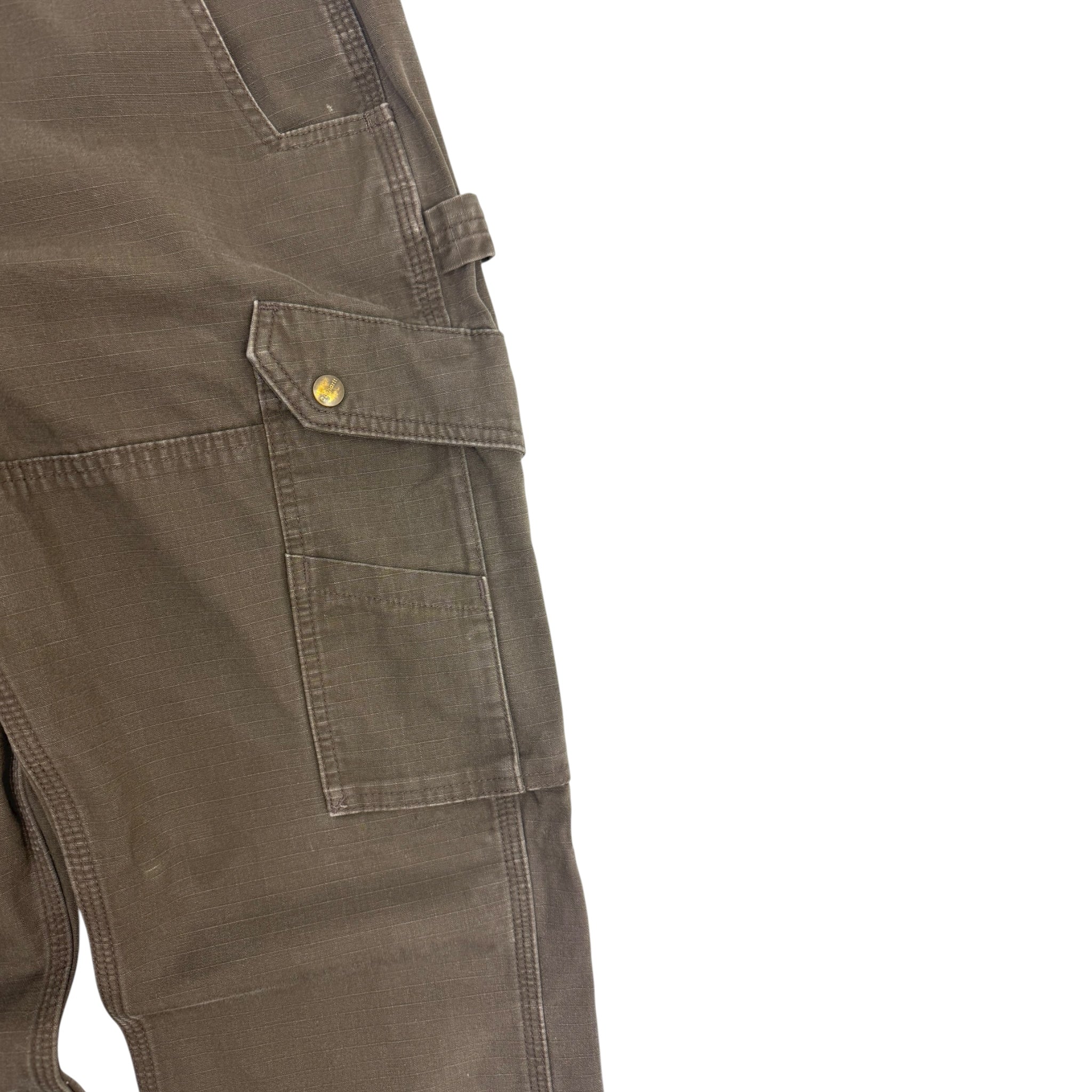 Vintage Carhartt Cargo Bottoms Olive Green