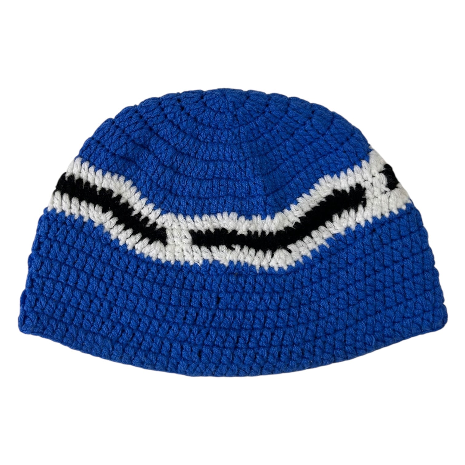 Corteiz Crochet Beanie Blue/Black