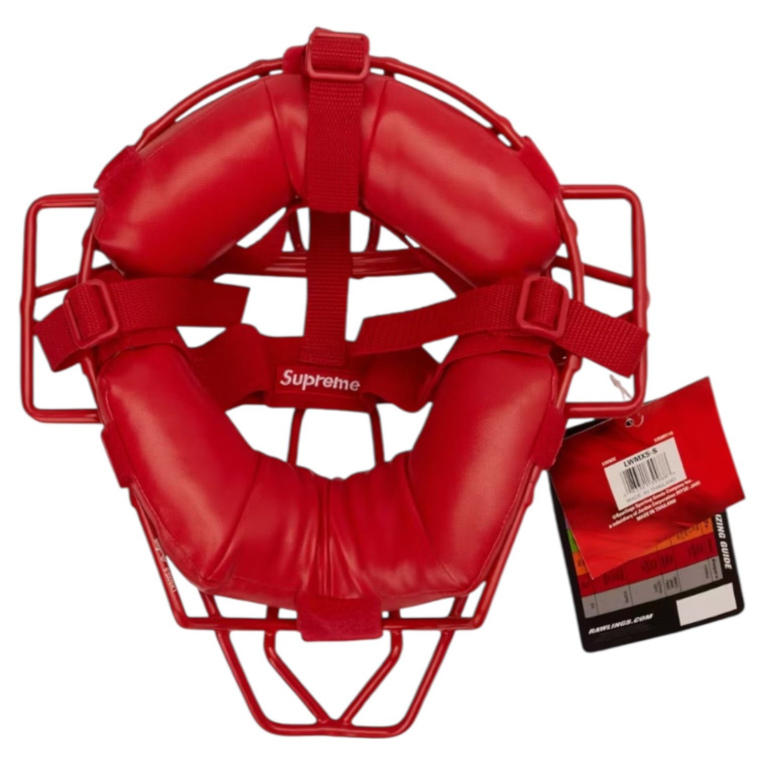 Supreme Rawlings Catcher's Mask Red