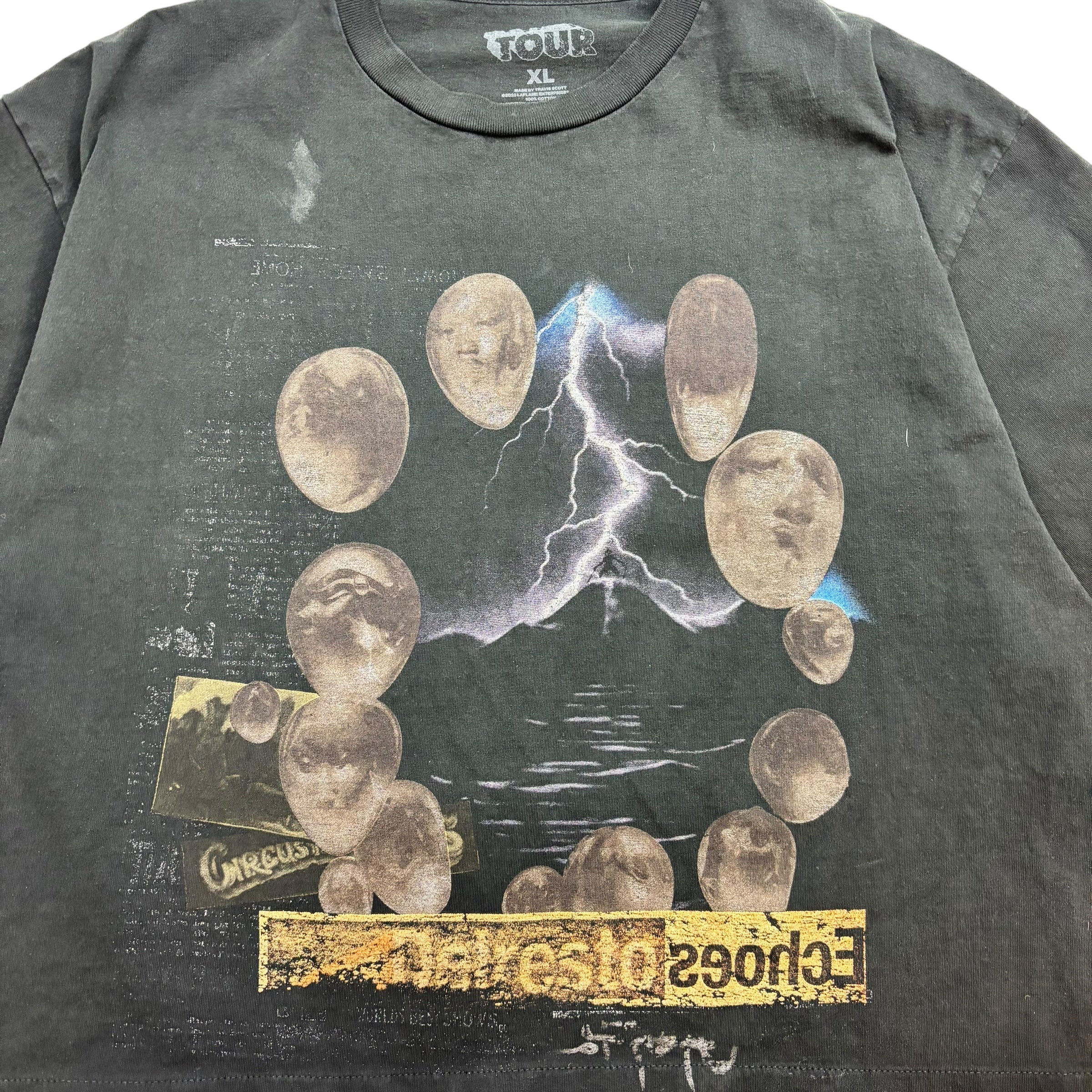 Travis Scott Utopia Echoes Circus Maximus Tour Tee