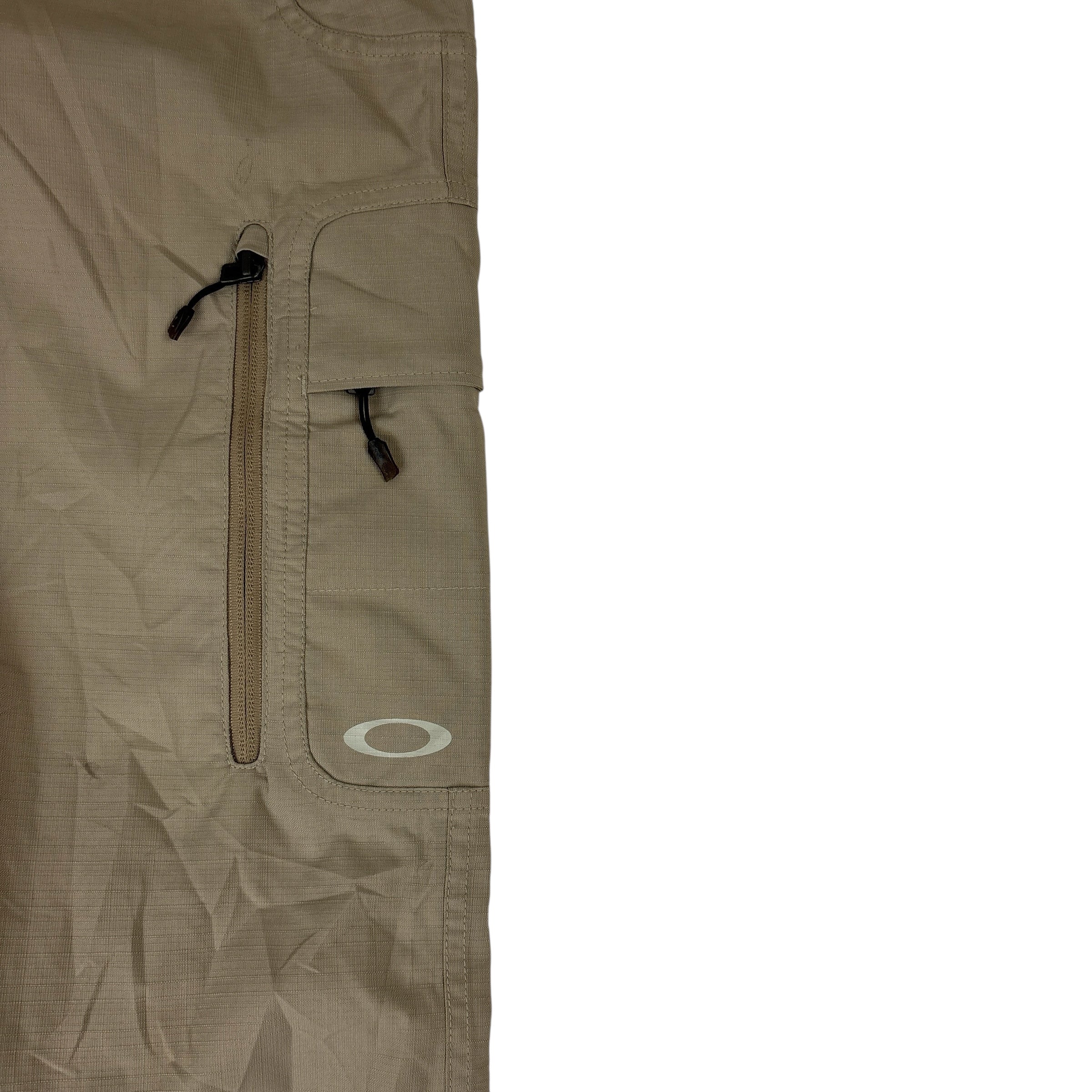 Vintage Oakley Software Ski Pants Beige