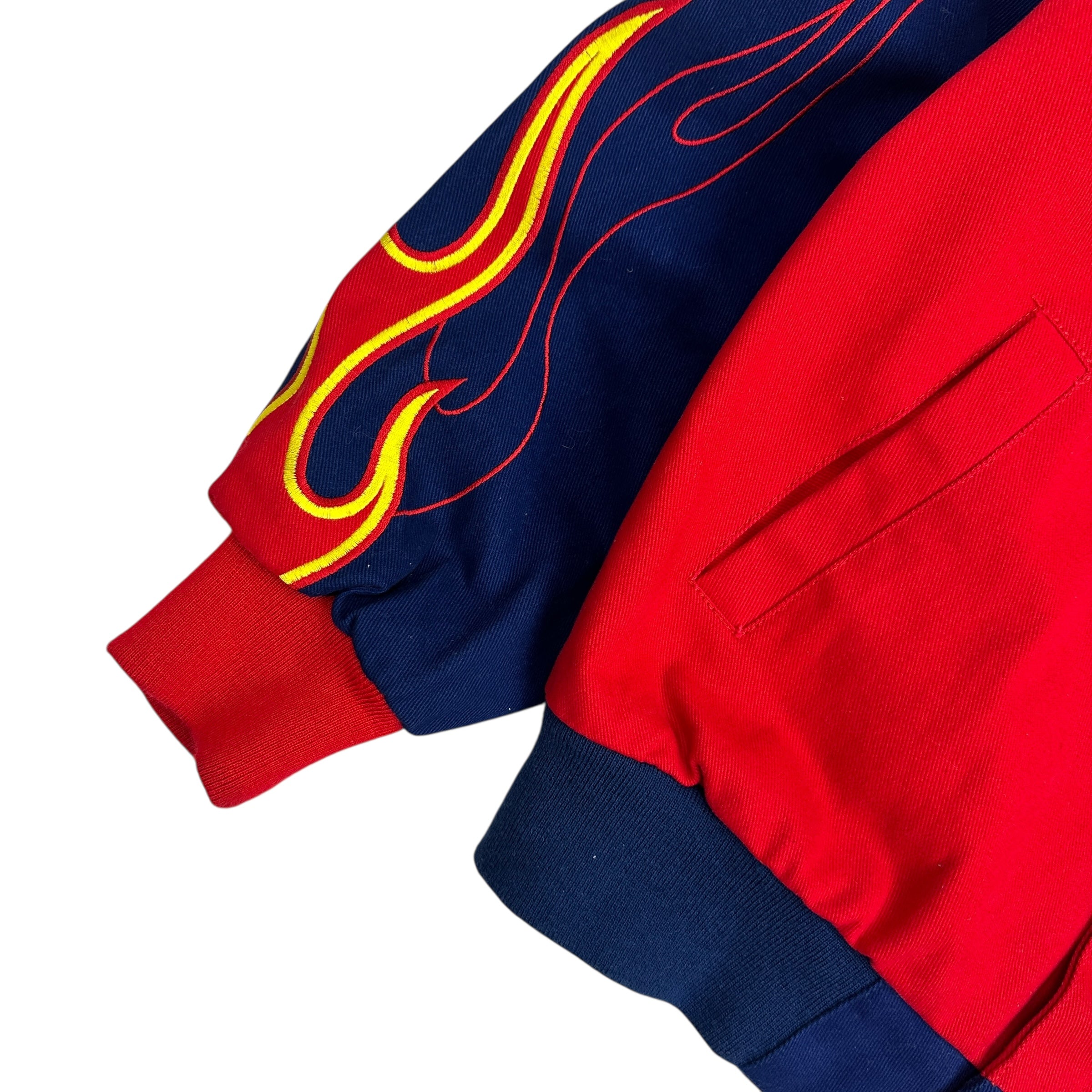 Vintage NASCAR Du Pont Jeff Gordon Racing Jacket Navy/Red