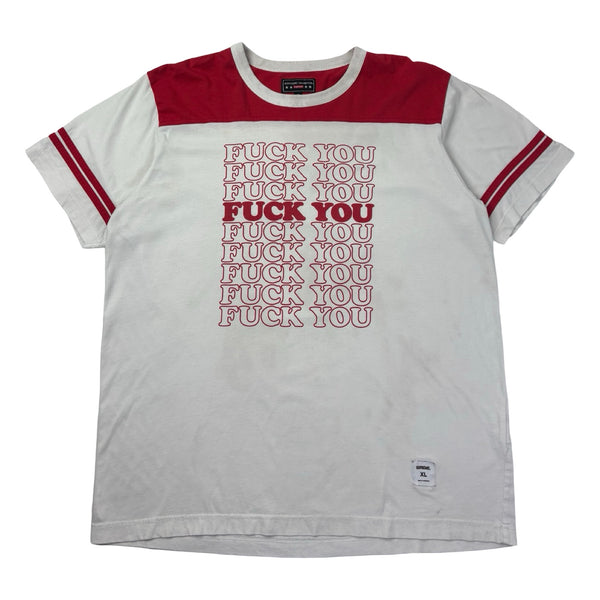 Supreme x Hysteric Glamour Fuck You Football Tee