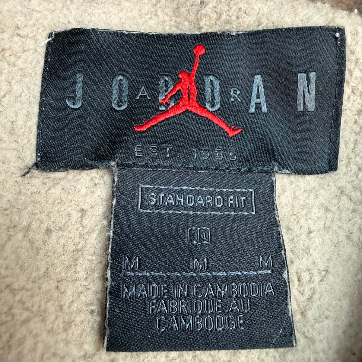 Cactus Jack by Travis Scott x Jordan Pullover Embroidered Hoodie Khaki
