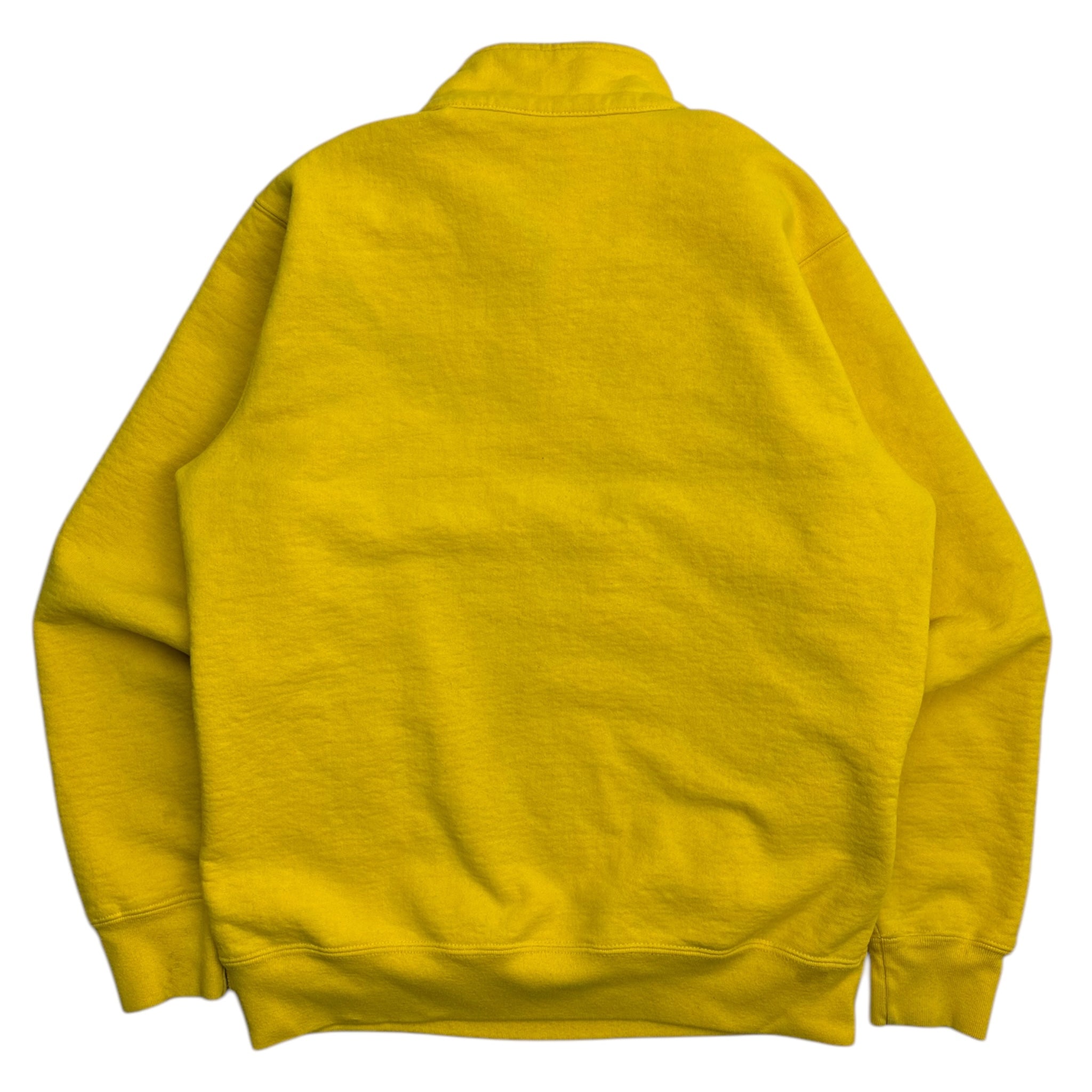 Supreme World Famous Quarter Zip Sweater Yellow