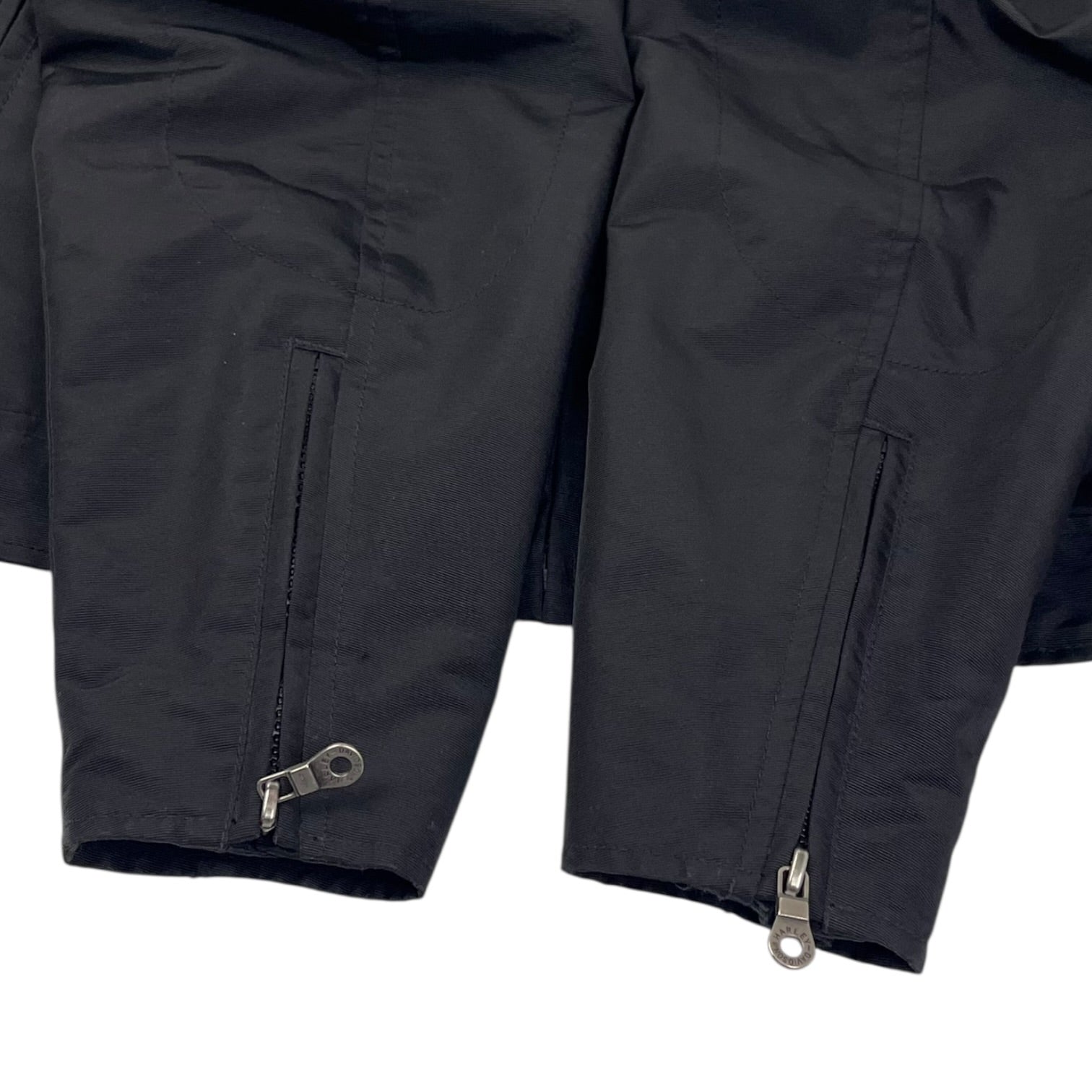 Vintage Y2K Harley Davidson Tribal Skull Nylon Rider Jacket