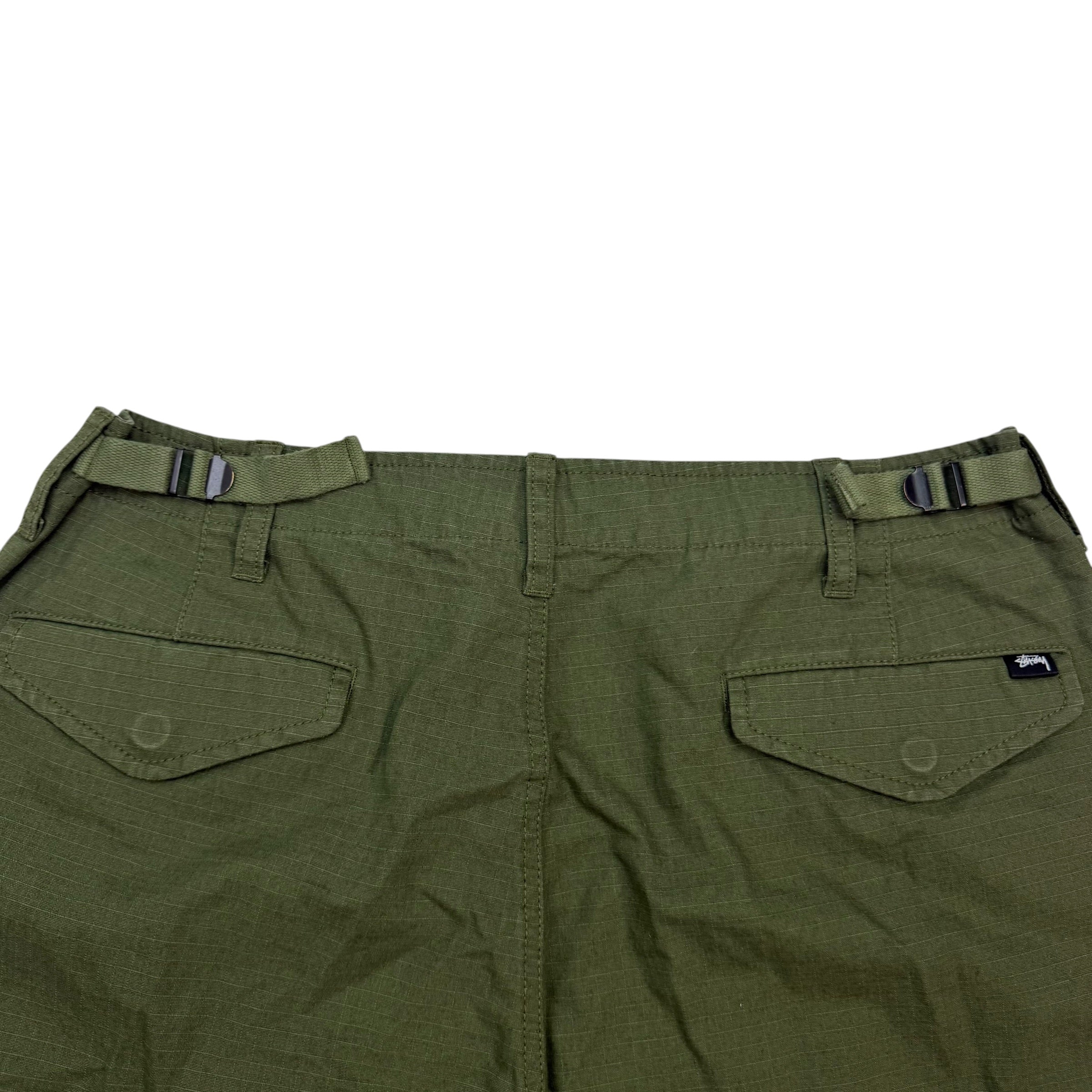 Stussy Cargo Ripstop Short Army Green