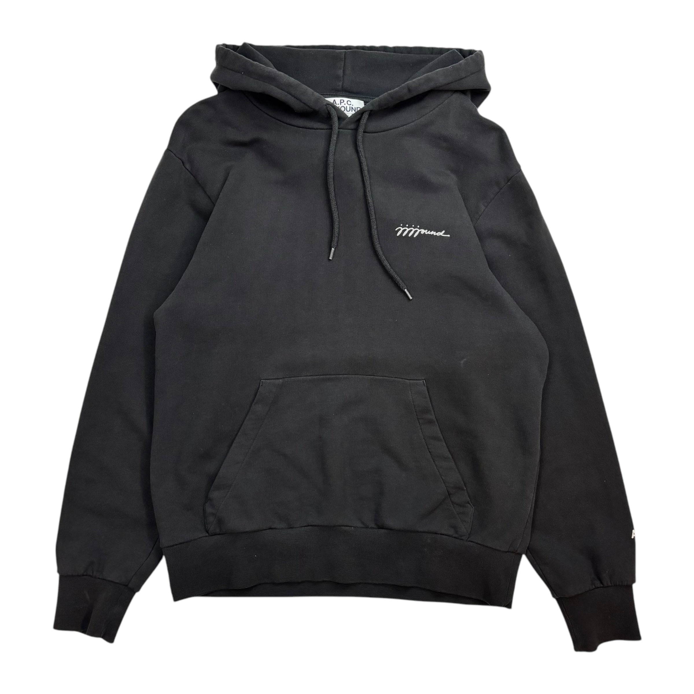 A.P.C X JJJJound Justin Hoodie Black