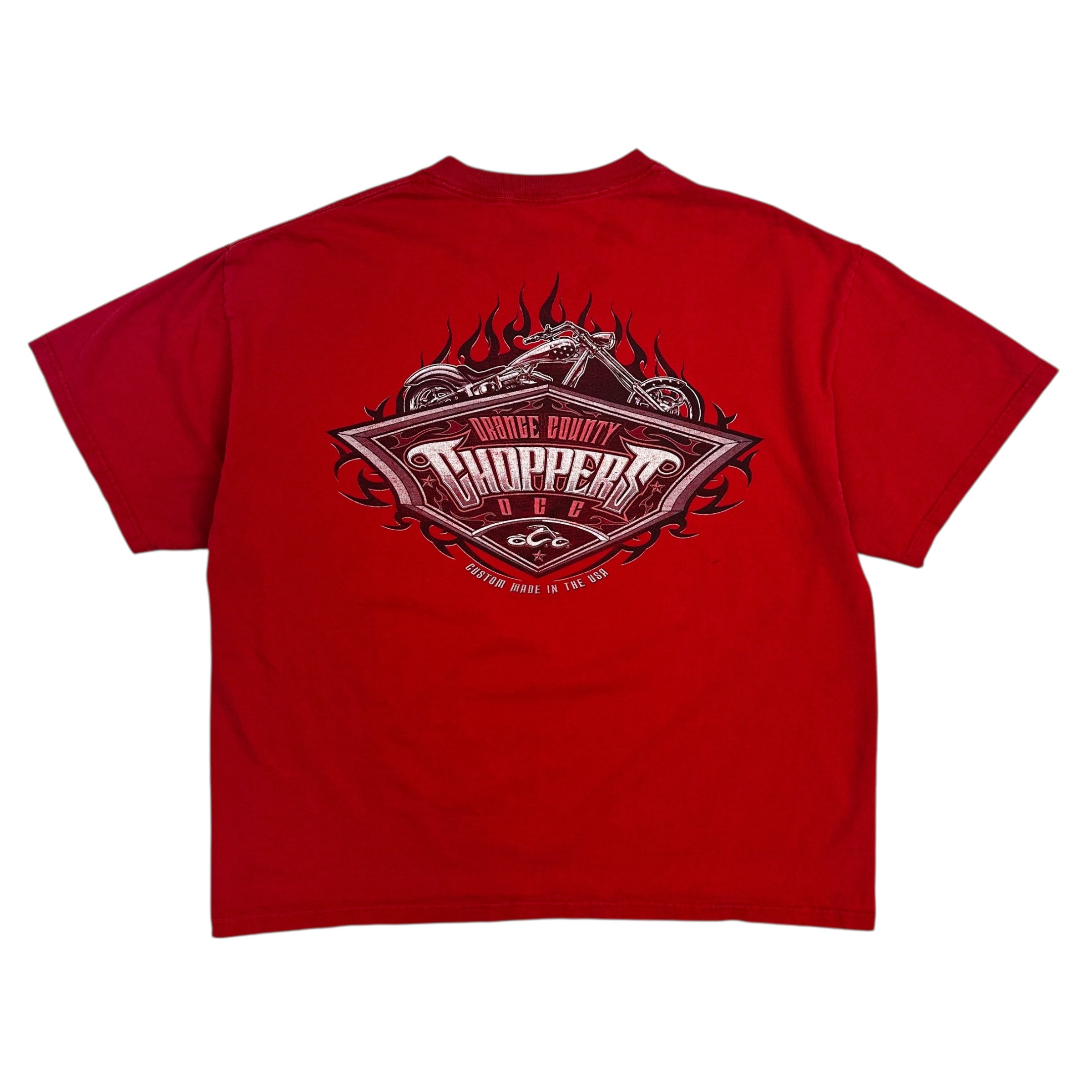 Vintage Orange County Choppers Tee Red