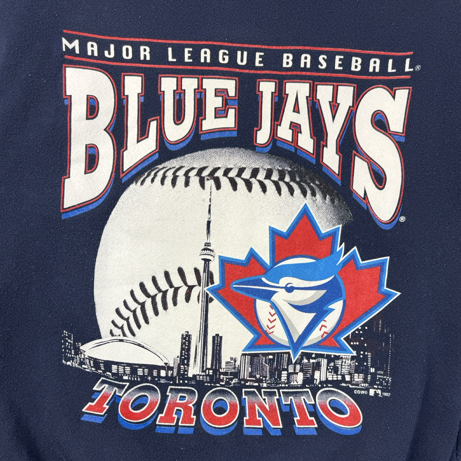 1997 Blue Jays MLB Crewneck Navy