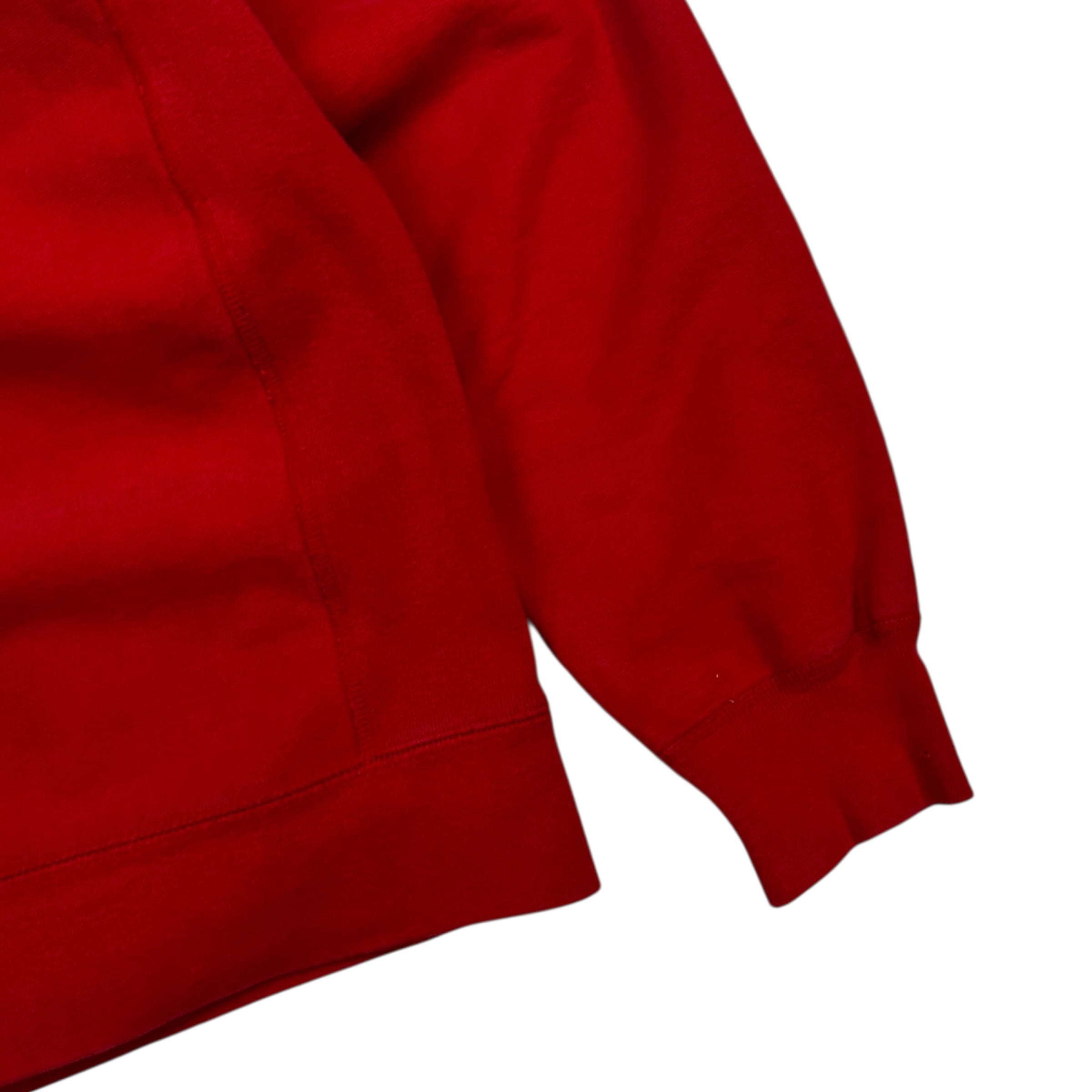 Supreme Metallic Arc Hoodie Red