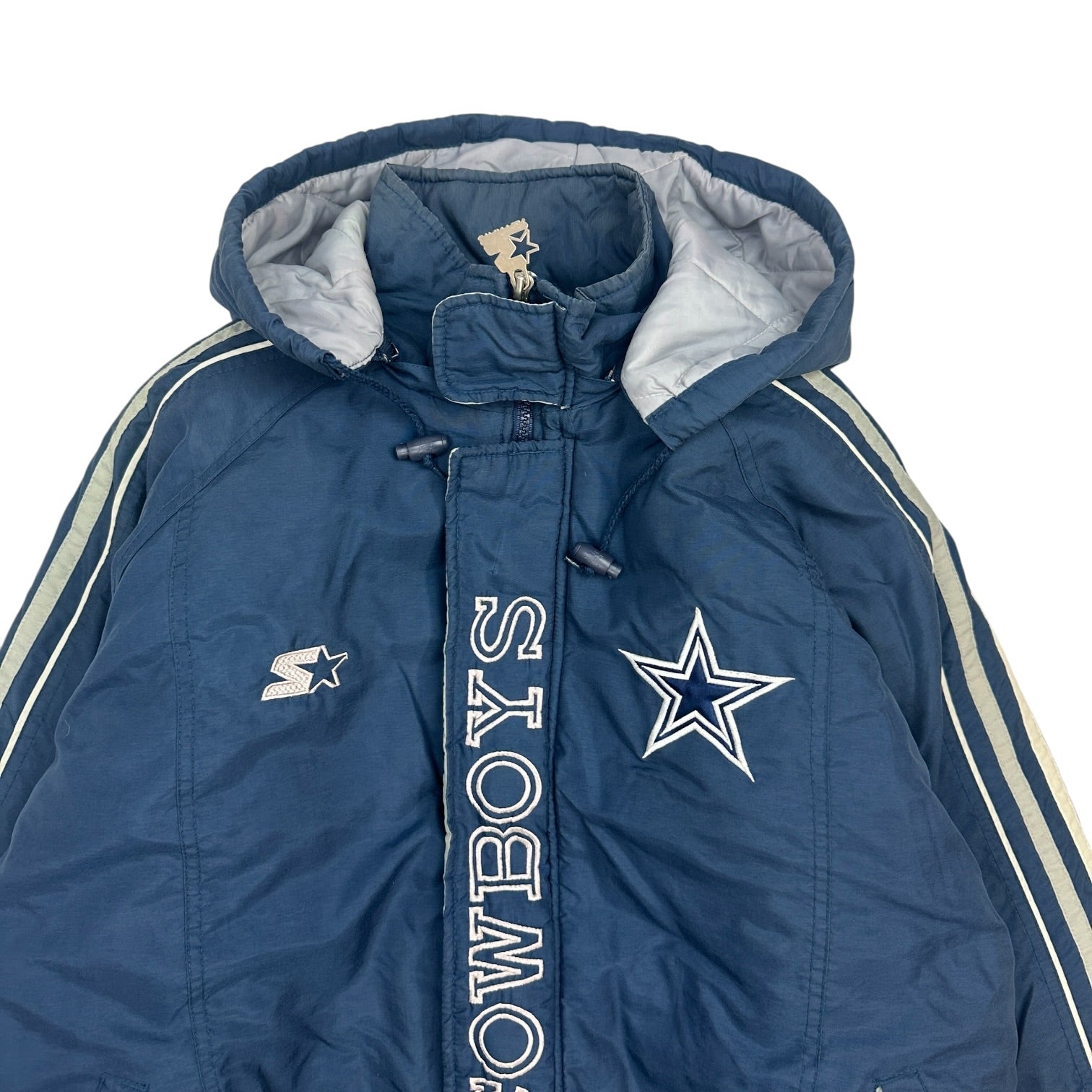 Vintage Starter Dallas Cowboys Jacket Blue