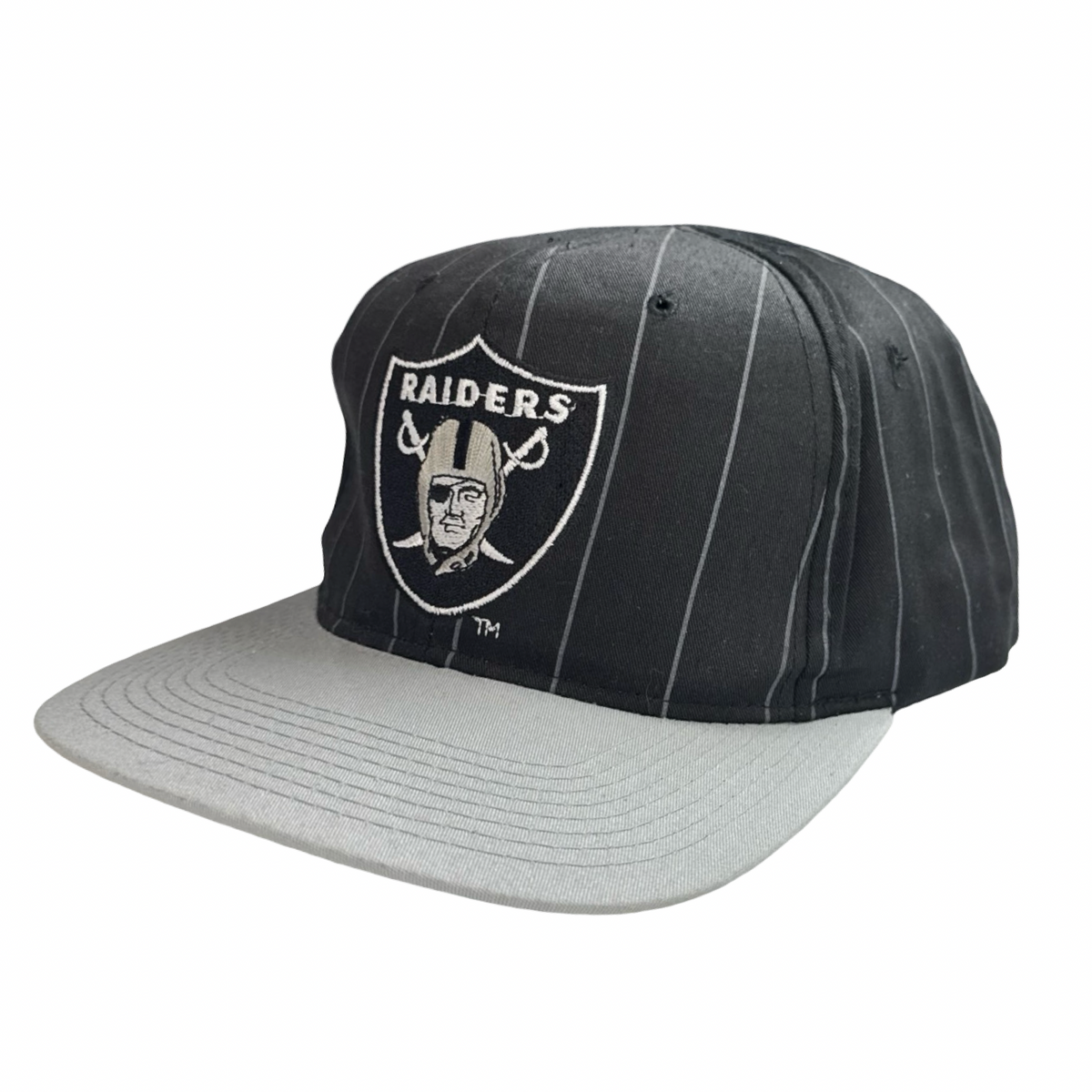 Vintage Starter Los Angeles Raiders Pinstripe Snapback NFL Hat