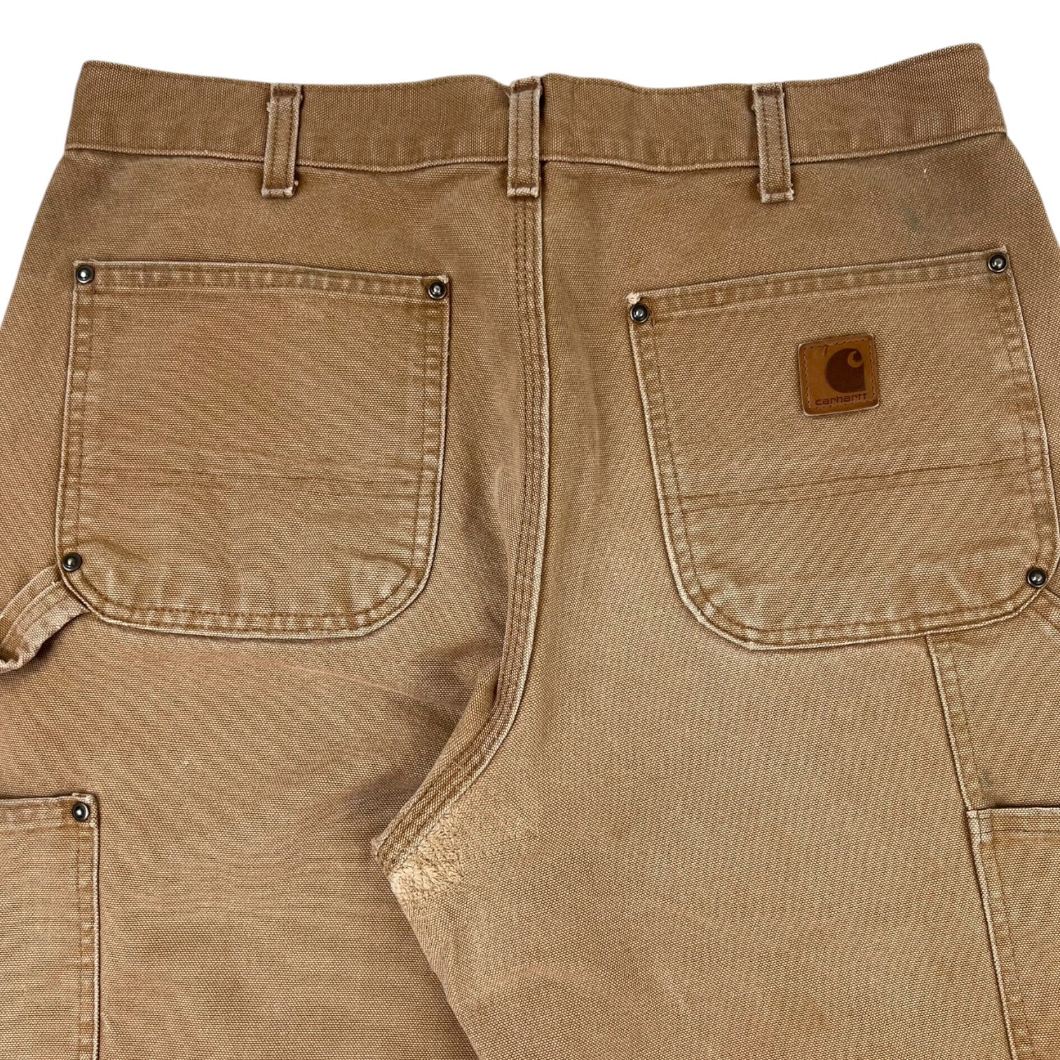 Vintage Carhartt Distressed Double Knee Pant Duck Brown