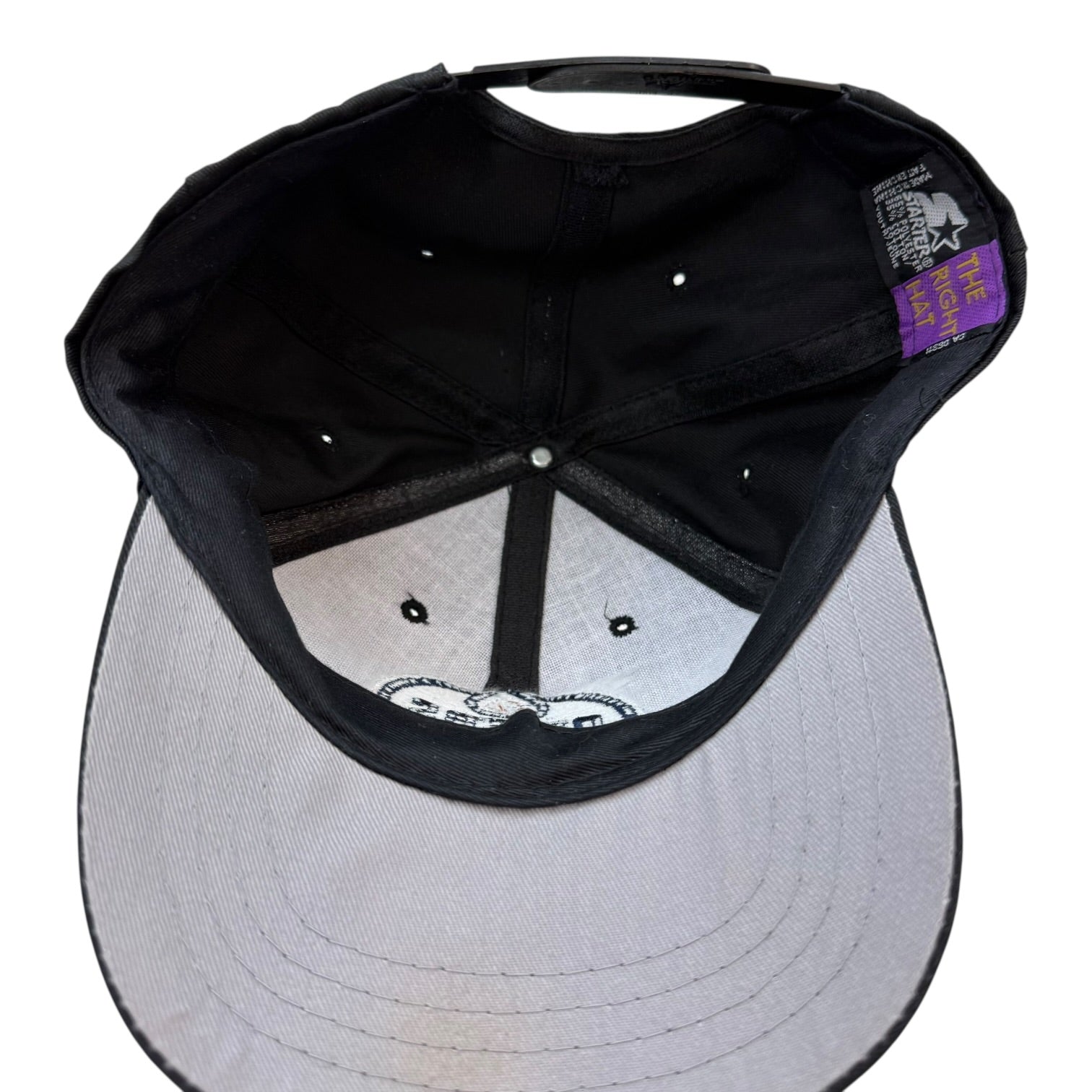 Vintage Starter Edmonton Oilers SnapBack Hat Black