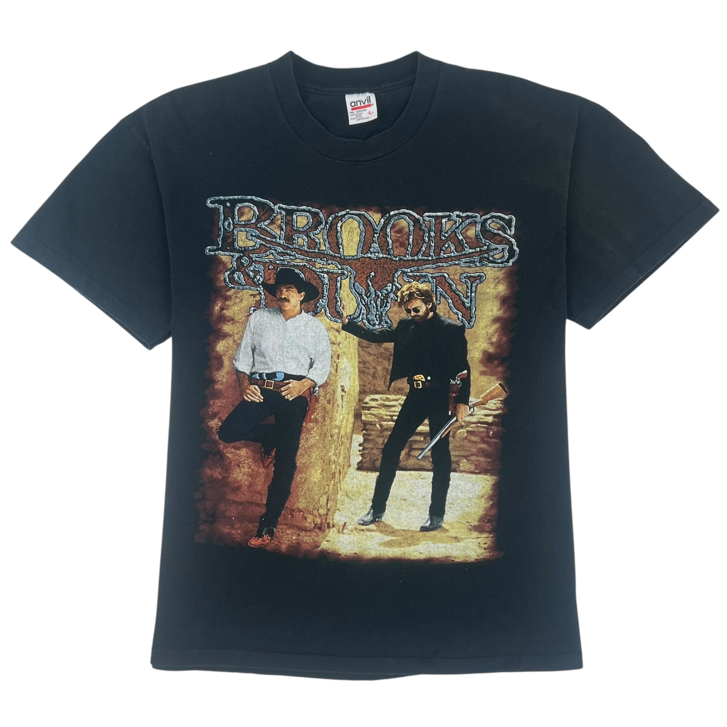 Vintage Brooks & Dunn T-Shirt Black