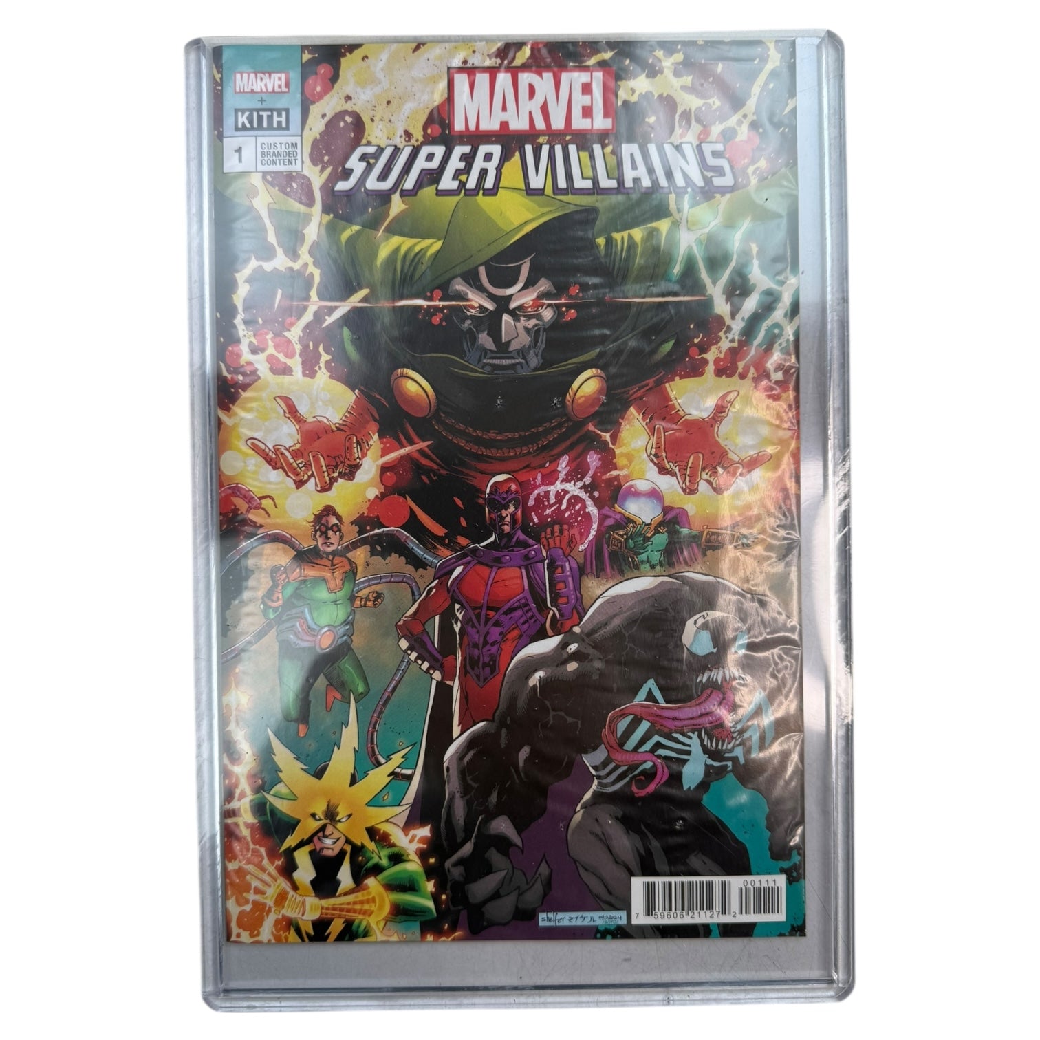 ASICS x Kith x Marvel GT-2160 Villains Spider-Man/Venom Battle Spectra Pack (Comic Included)