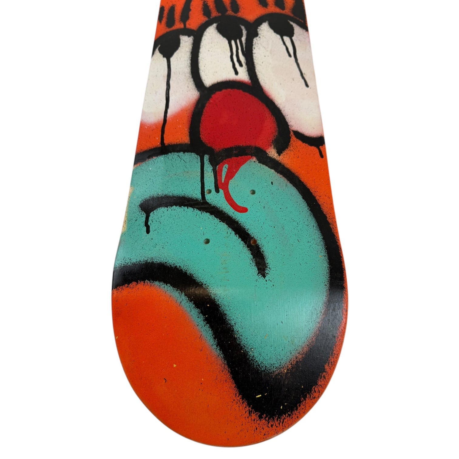 Slawn Skateboard Deck Yellow/Orange