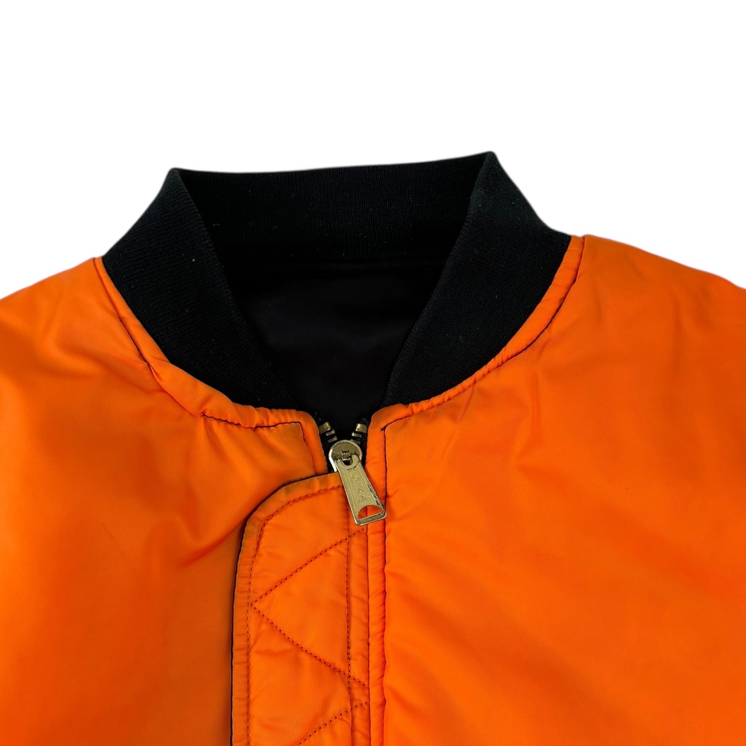 Alpha Industries Reversible Bomber Jacket Black/Orange