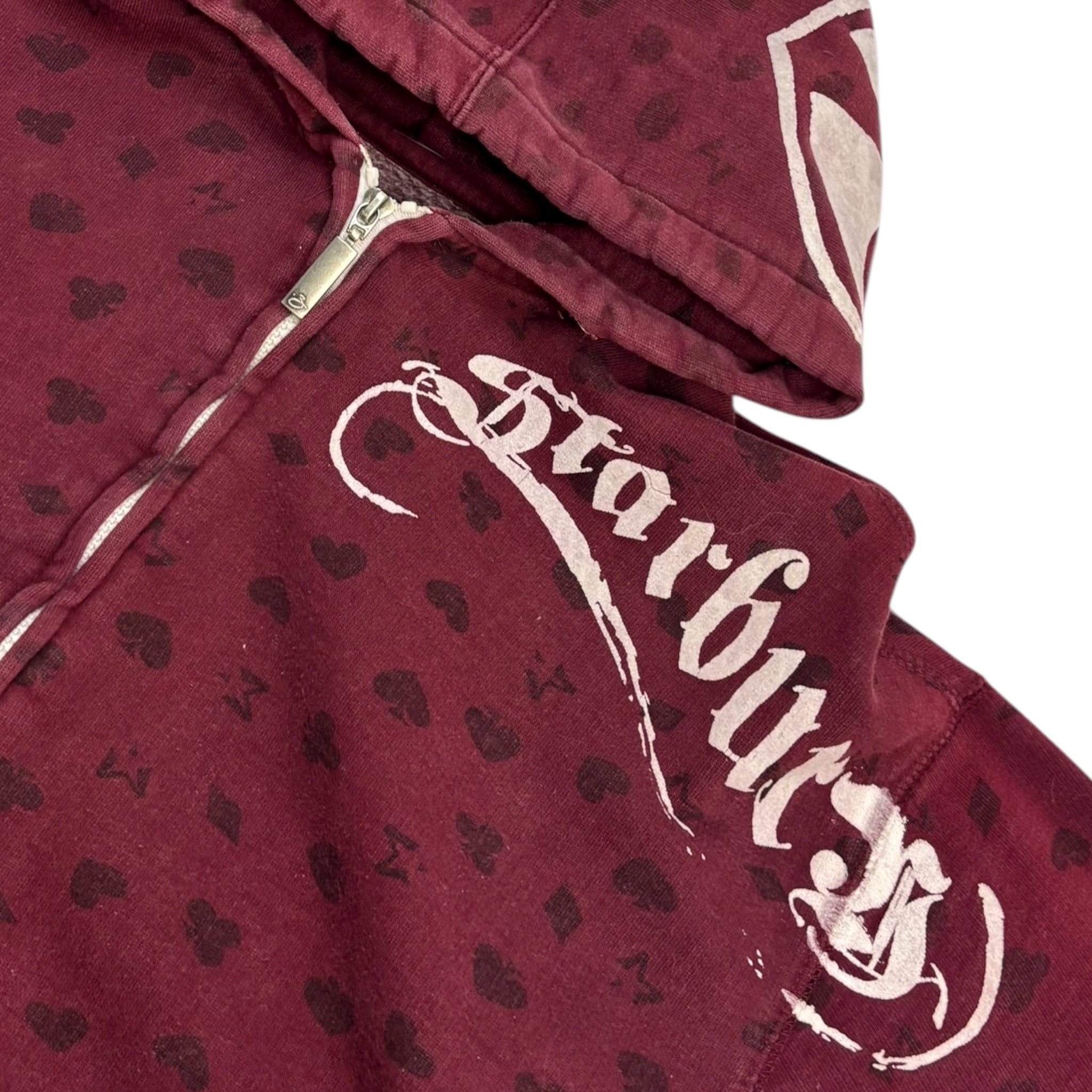 Vintage Starbury Activewear Full-Zip Hoodie