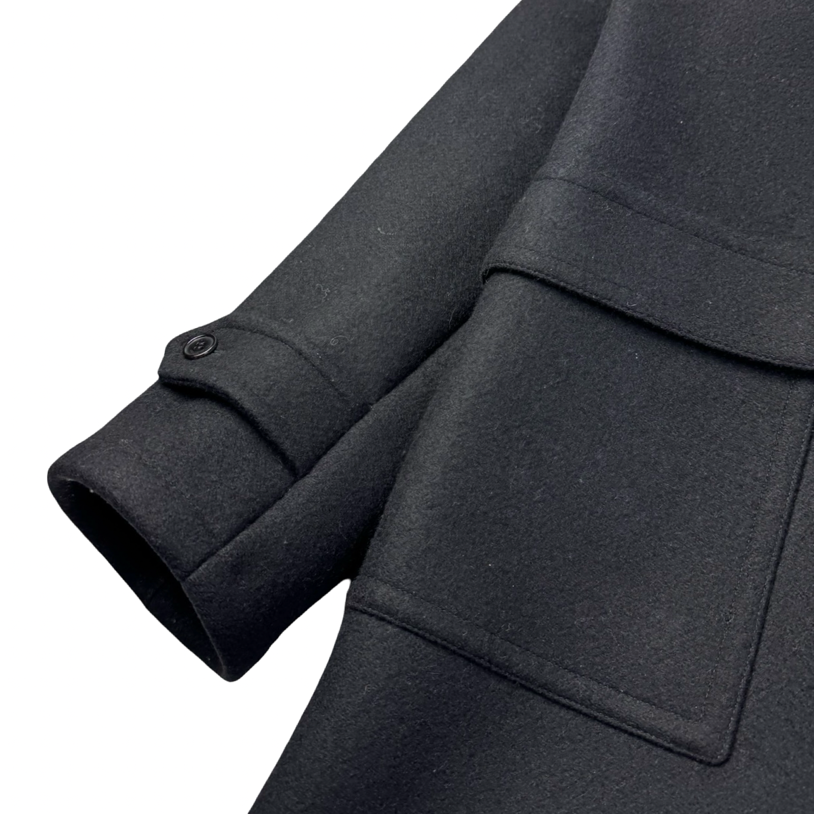 Saint Laurent Paris FW14 Runway Wool Duffle Coat