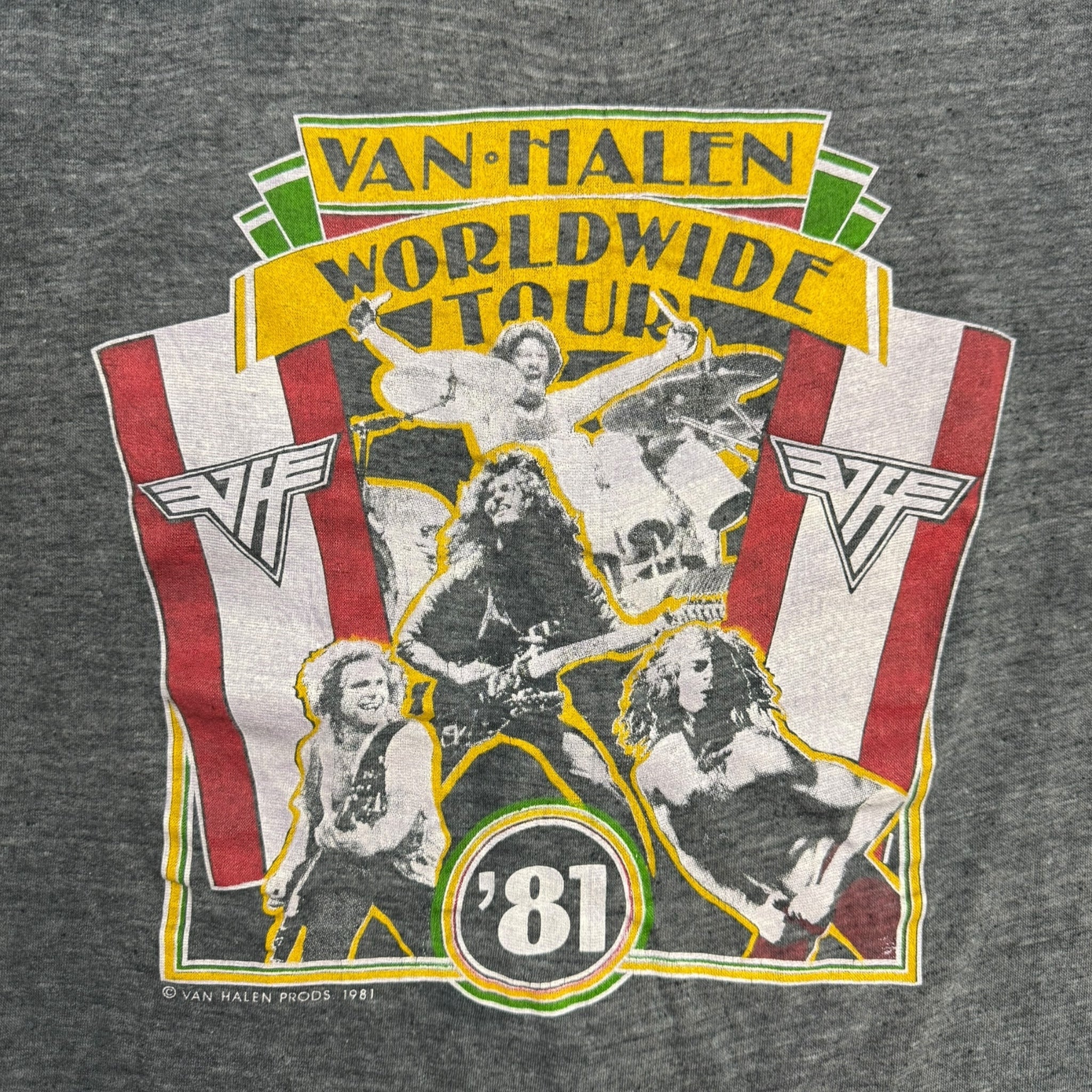 1981 Van Halen ‘Worldwide Tour’ T-Shirt