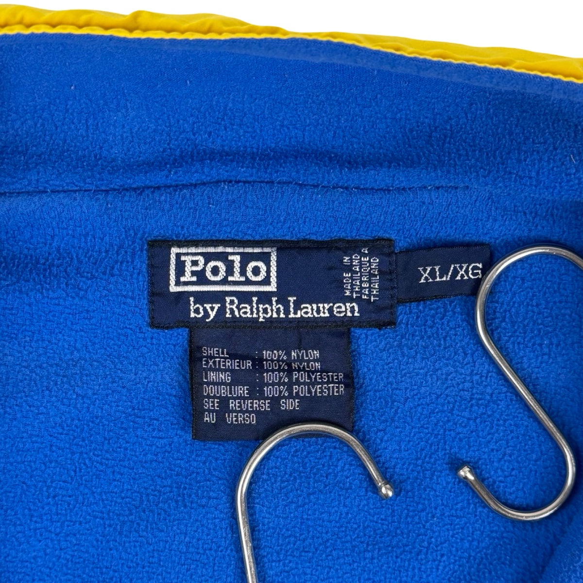 Vintage Polo Ralph Lauren Hi Tech Track Jacket Navy/Yellow