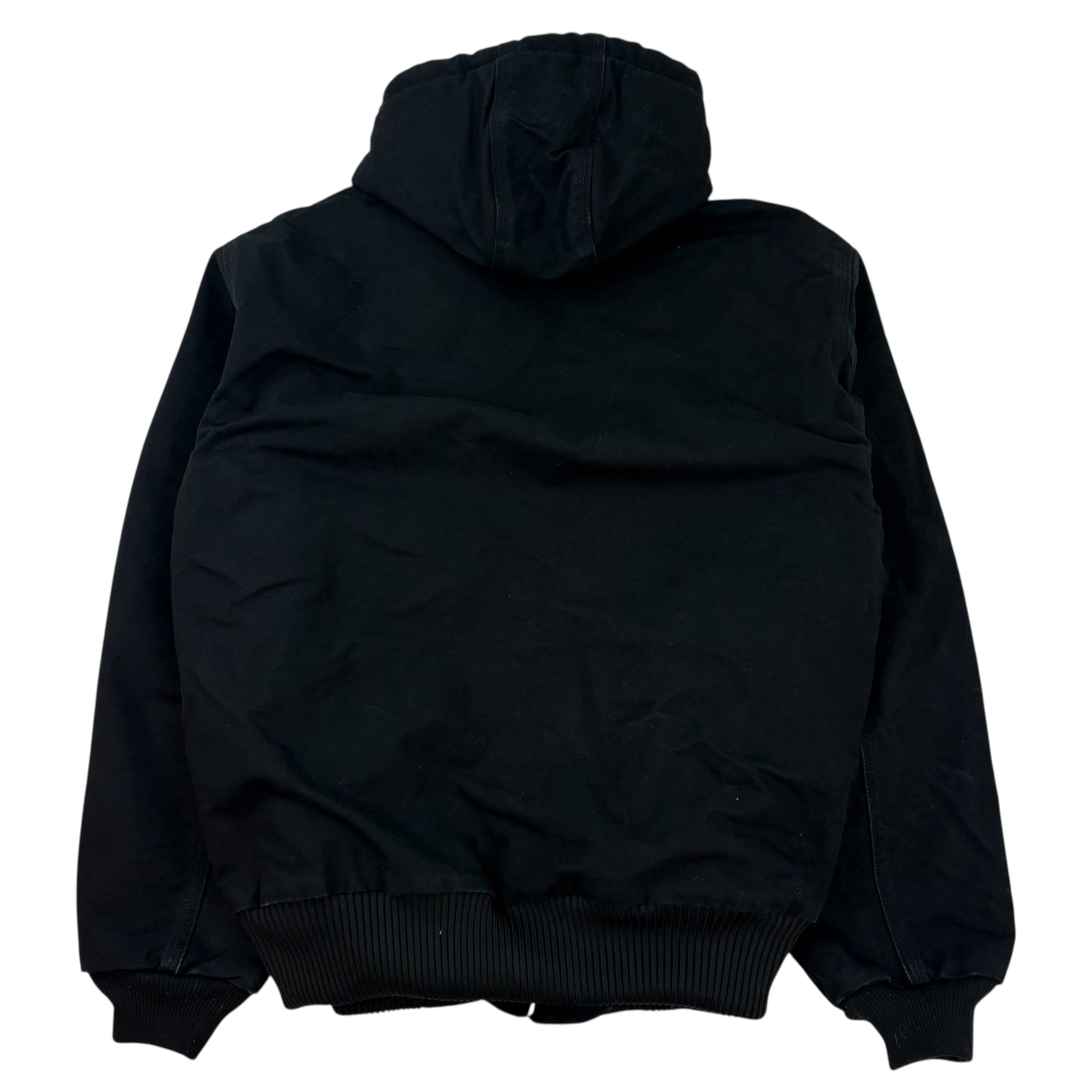 Carhartt Duck Insulated Hooded Jacket Black