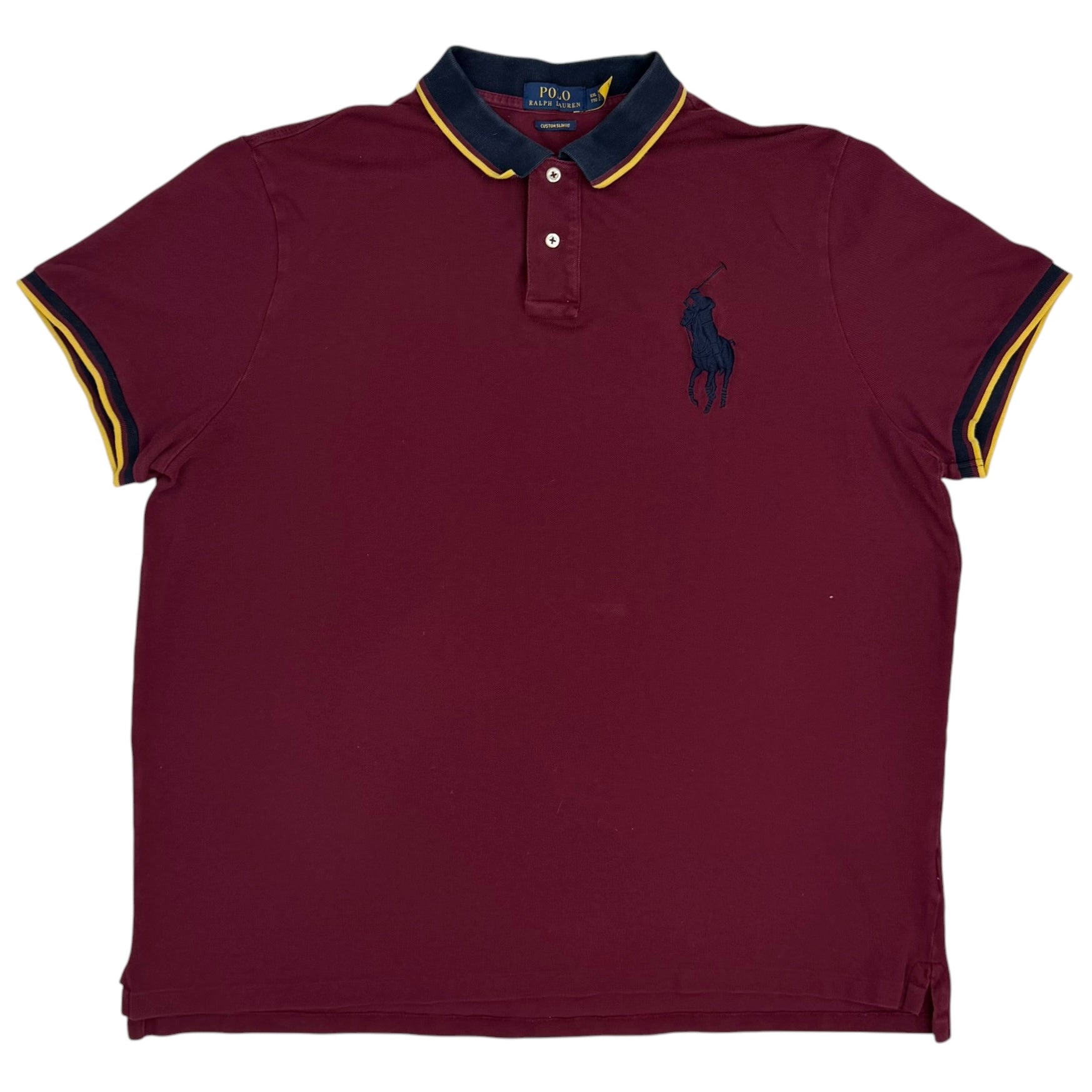 Vintage Polo Ralph Lauren Big Pony Polo Burgundy