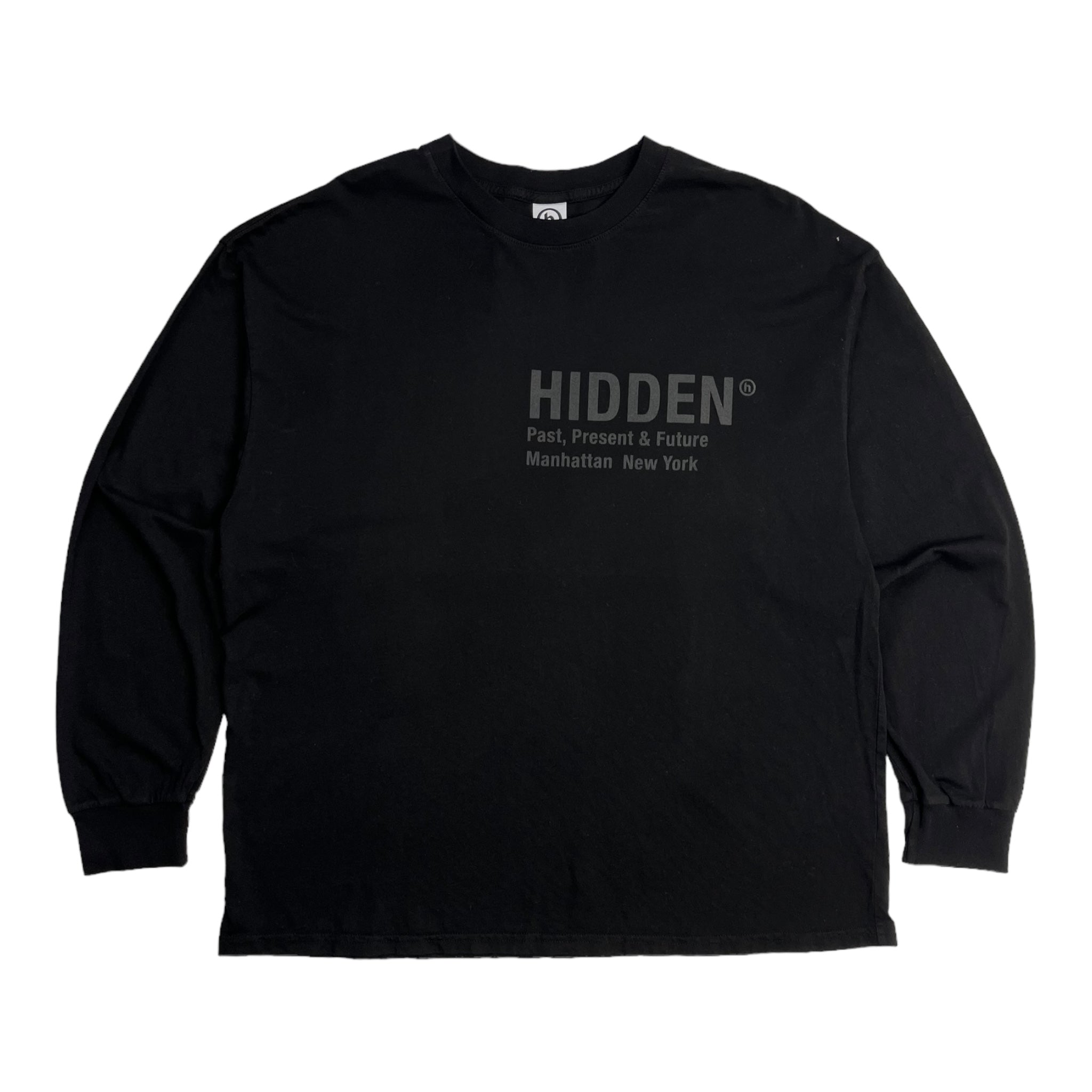 Hidden NY Past Present Future Longsleeve Black