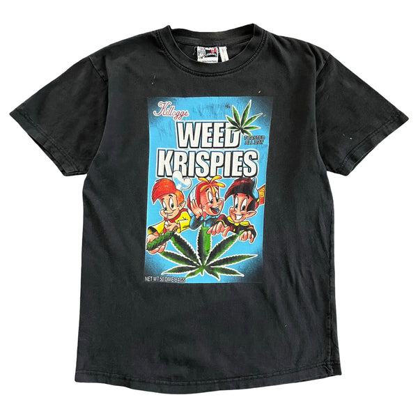 Vintage Weed Krispies Parody Tee