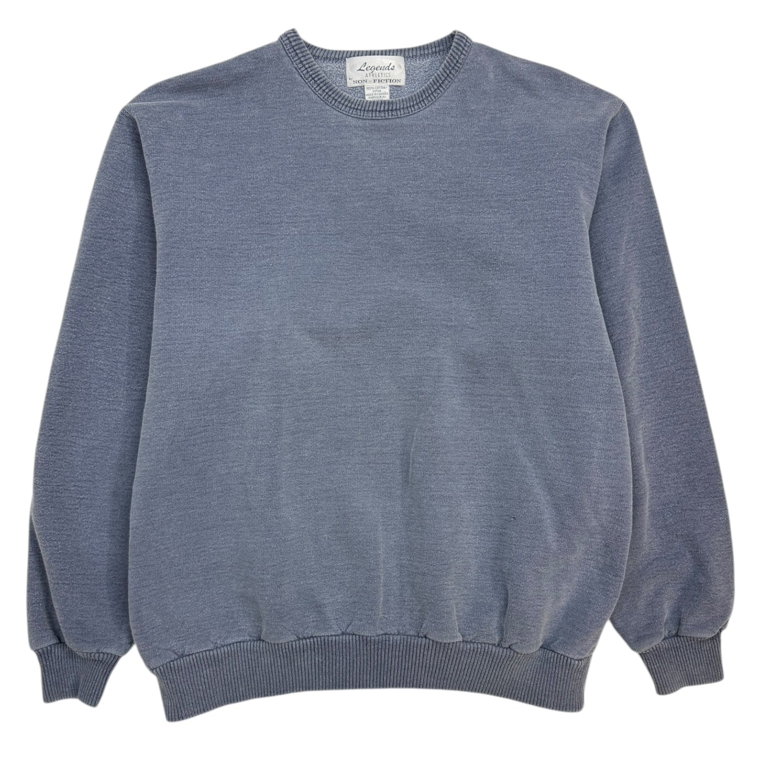 Vintage Non Fiction Blank Crewneck Washed Navy