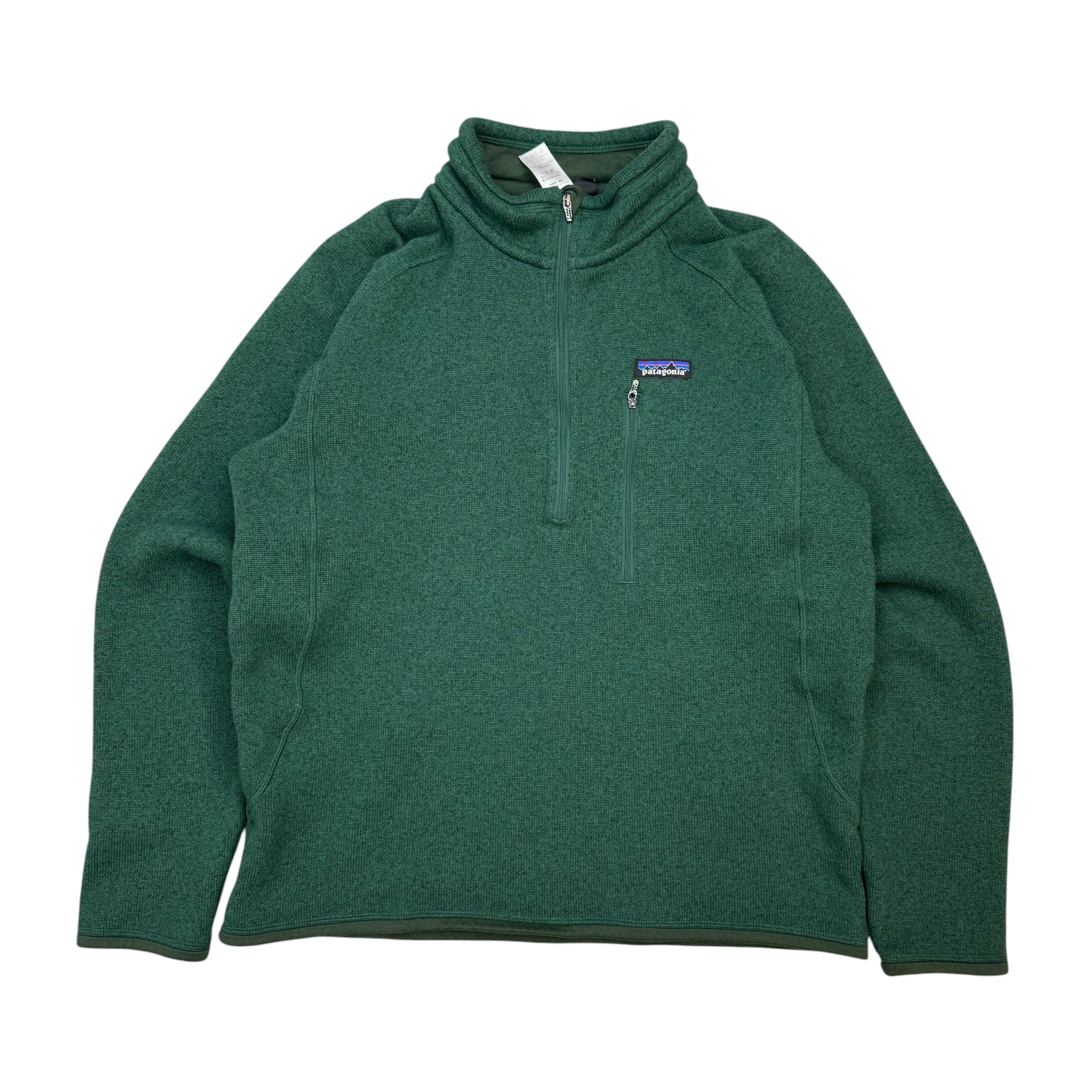 Vintage Patagonia Quarter Zip Fleece Green