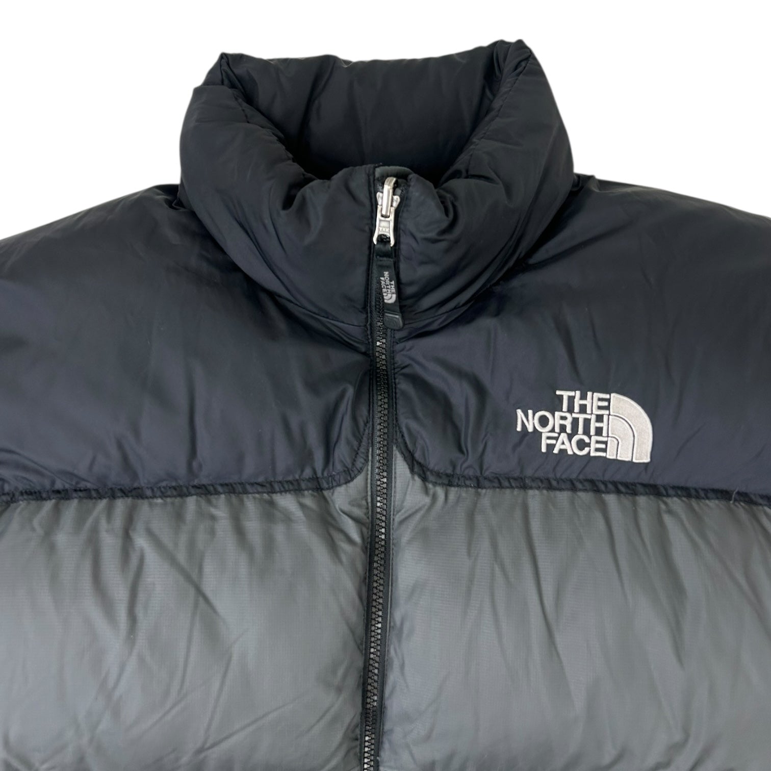 Vintage The North Face 700 Fill Nuptse Jacket Black/Charcoal
