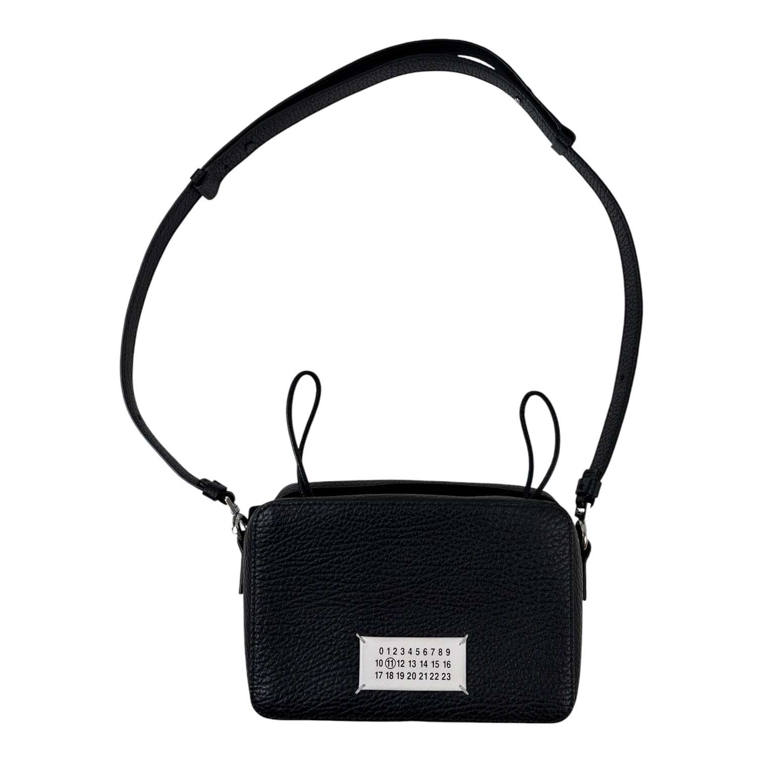 Maison Margiela 5AC Camera Bag Grained Leather Black