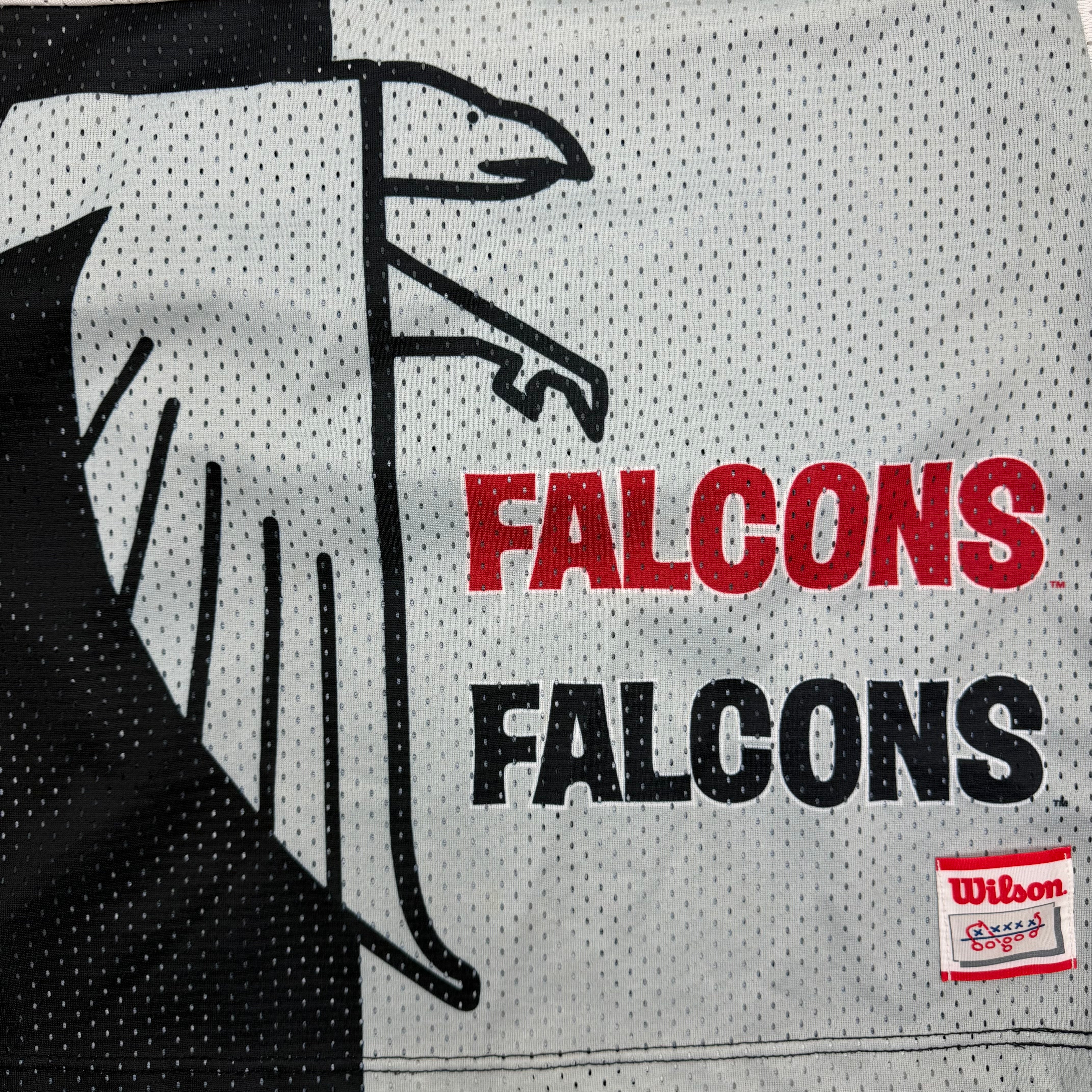 Vintage Atlanta Falcons Warm Up Jersey White