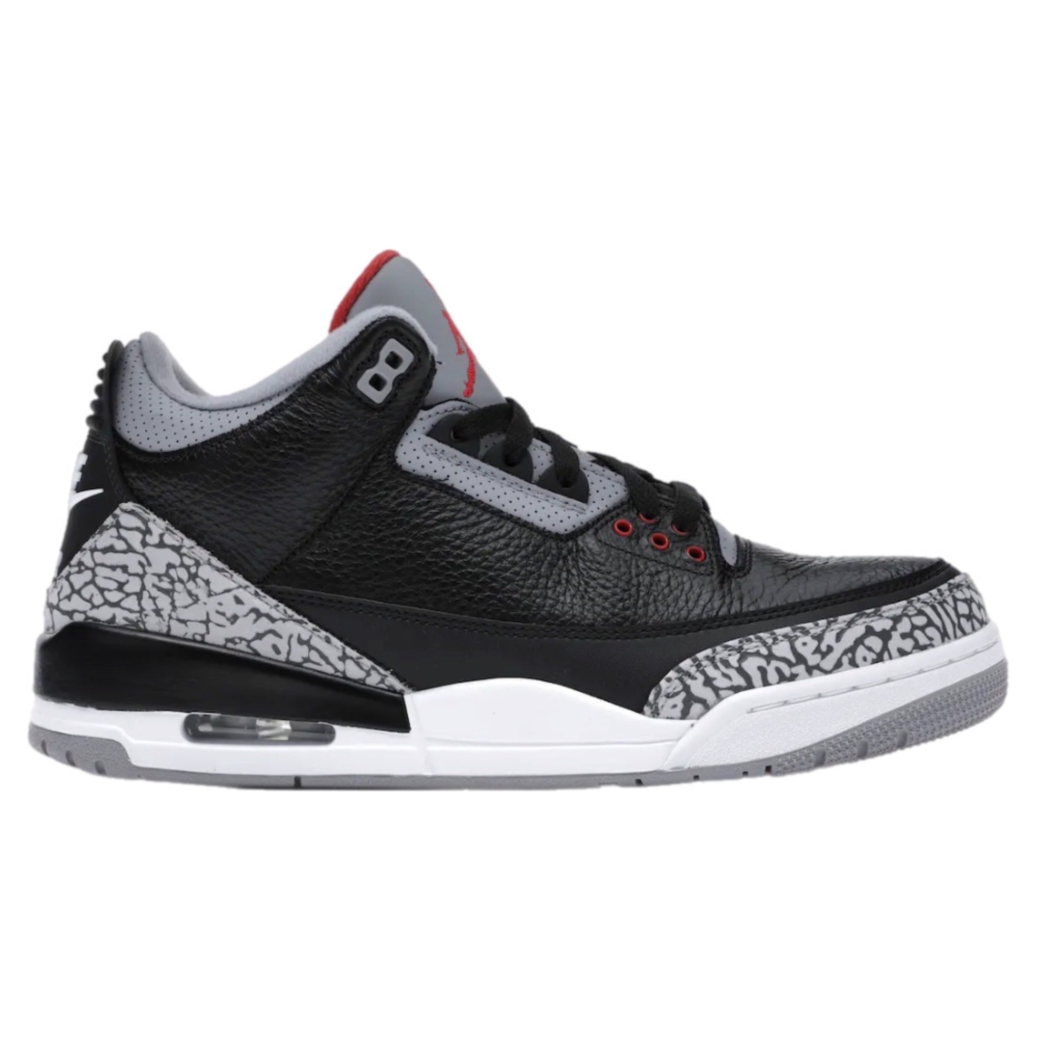 Jordan 3 Black Cement (2018) (Used)