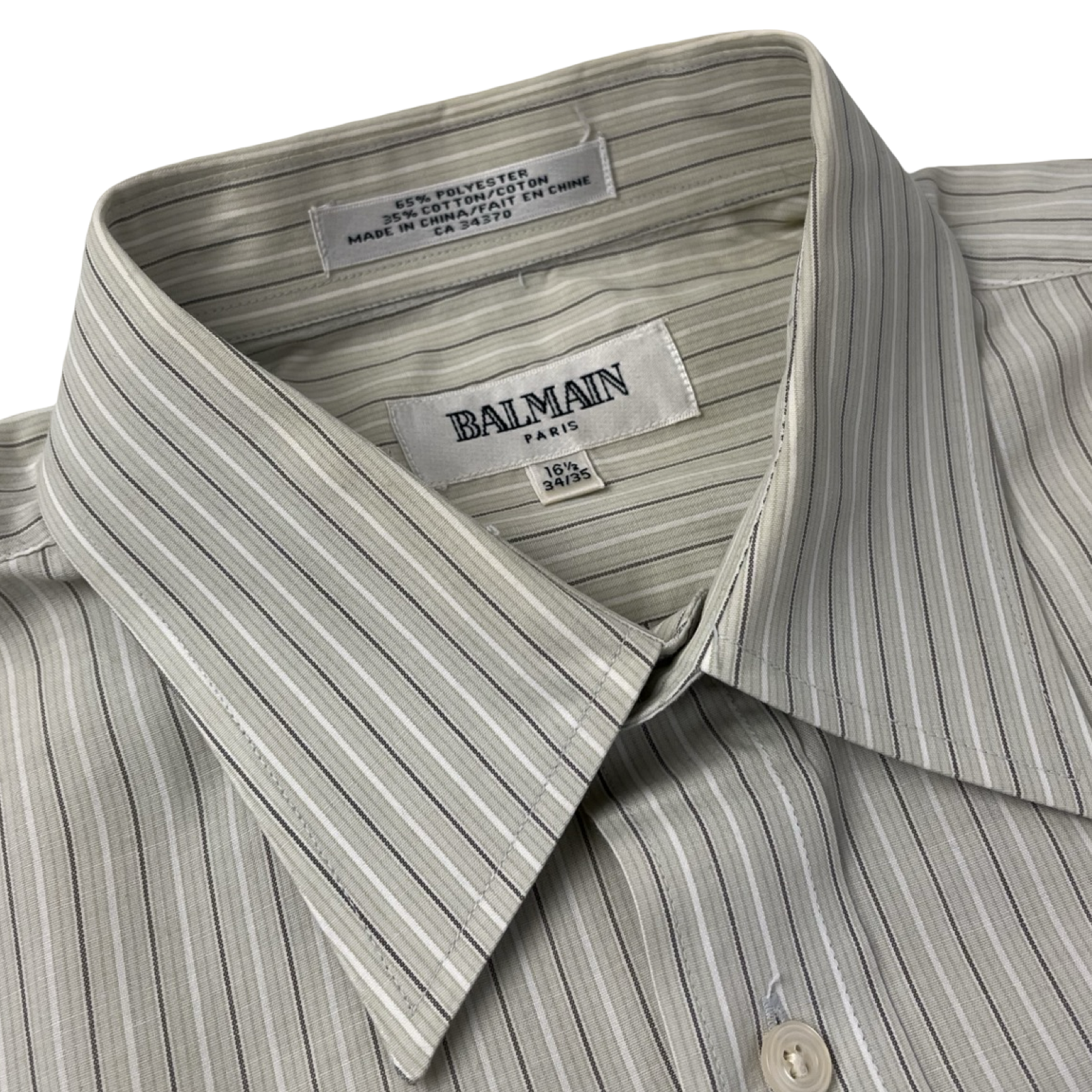 Vintage Balmain Button Up Shirt