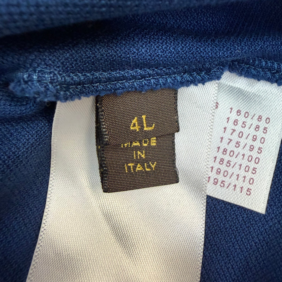 Louis Vuitton Embroidered Polo Blue