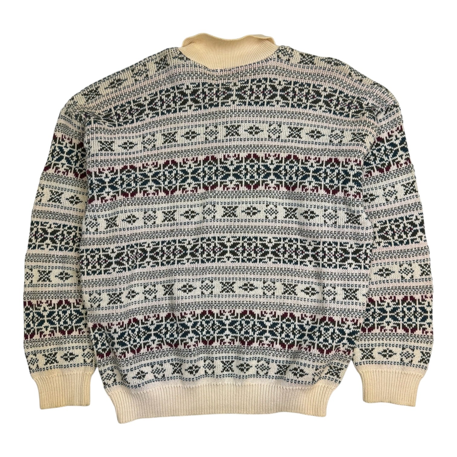 Vintage Knit Collared Knit Sweater