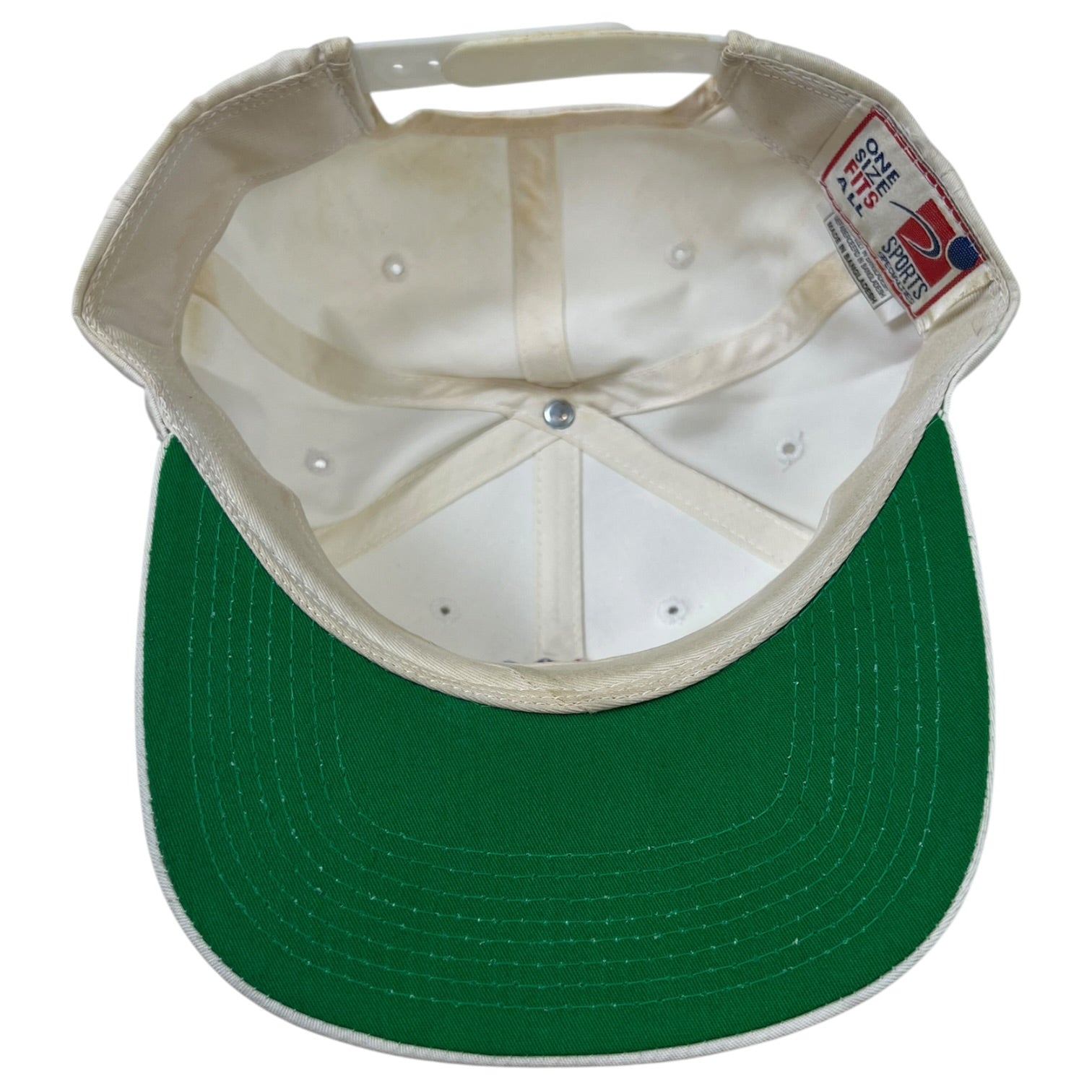 Vintage 90’s NBC Snapback Hat White