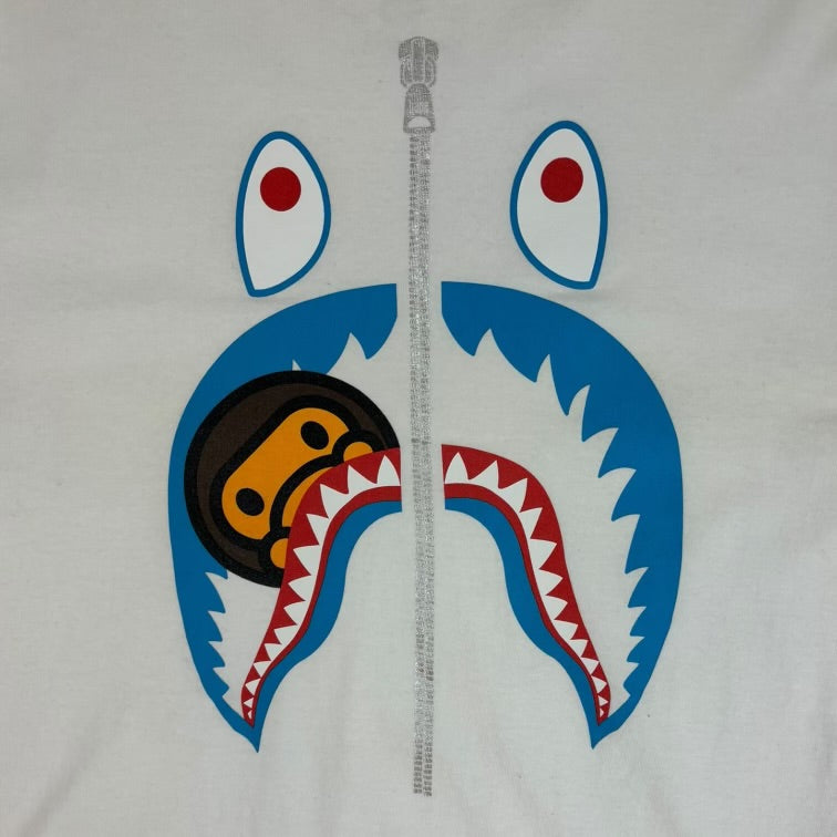 BAPE Baby Milo Shark T-Shirt White