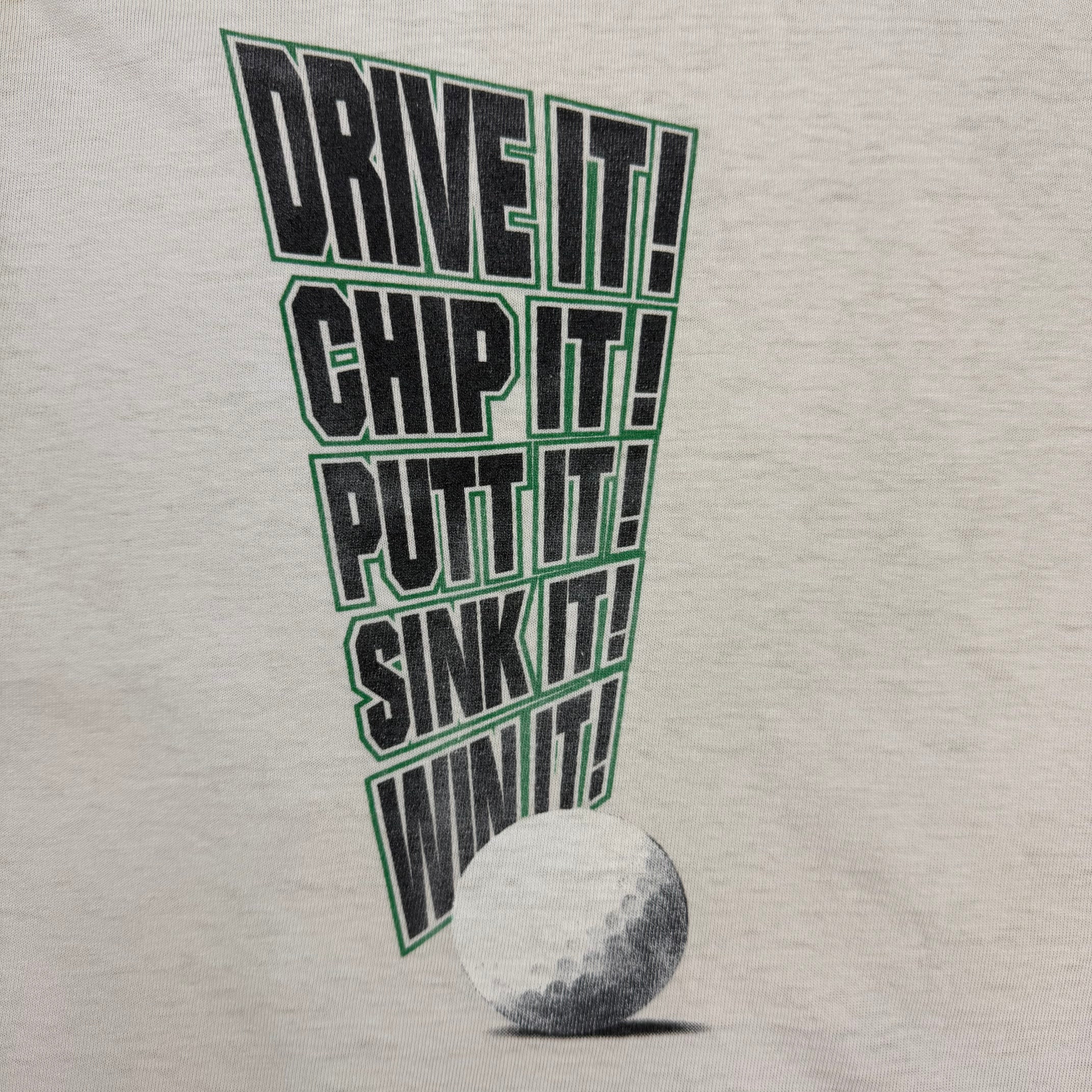 1994 “Drive it! Chip It! Putt It!…” Golf Tee White