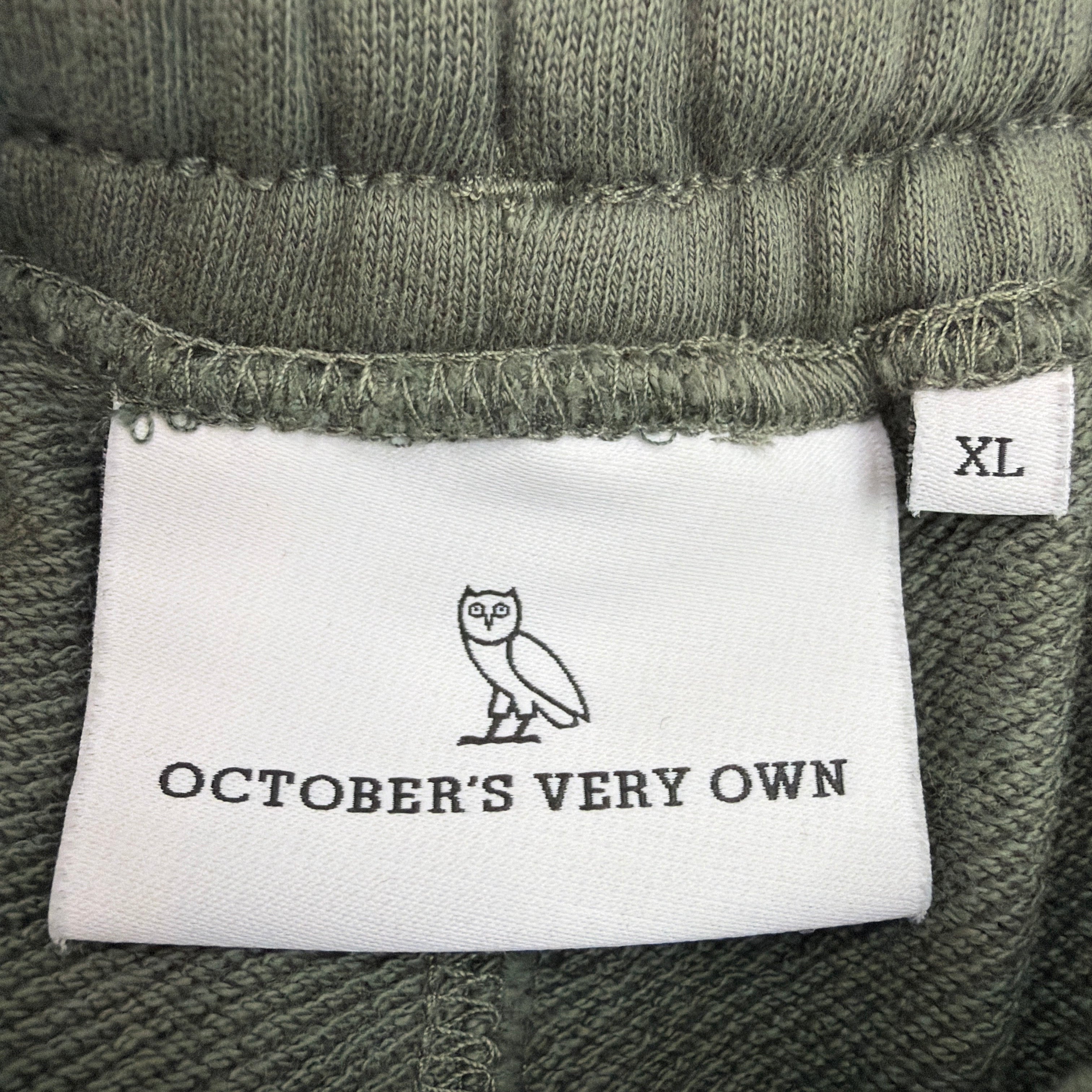 OVO Embroidered Sweatshort Olive Green