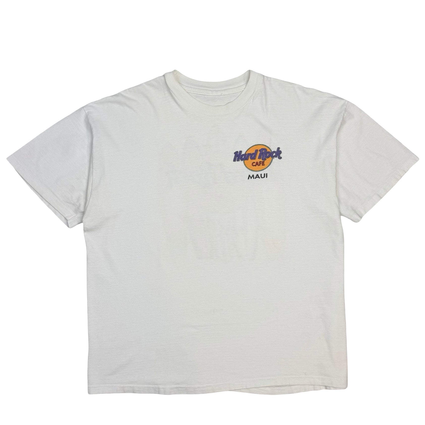 Vintage Hard Rock Cafe Maui Tee White