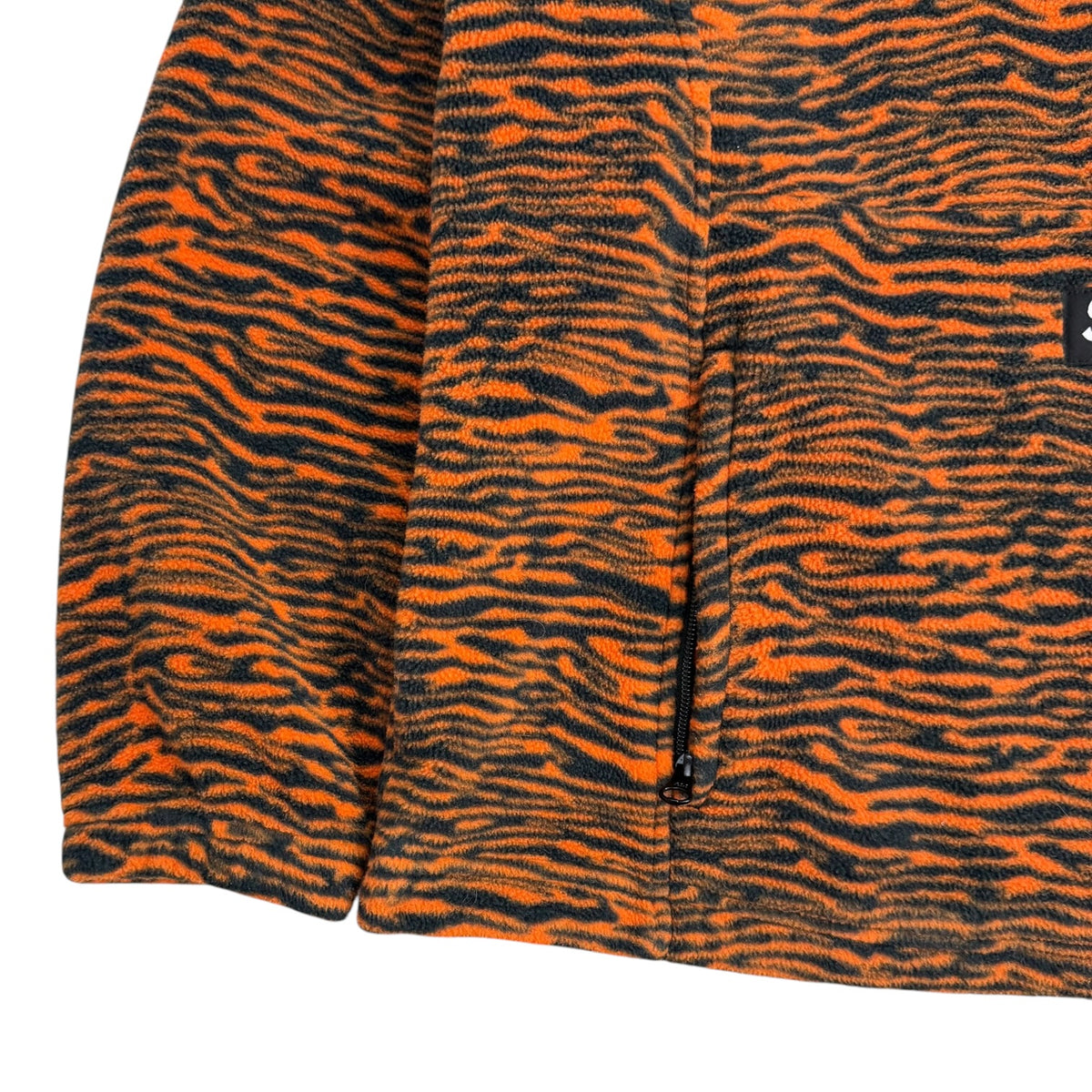 Supreme Polartec Half Zip Pullover Tiger