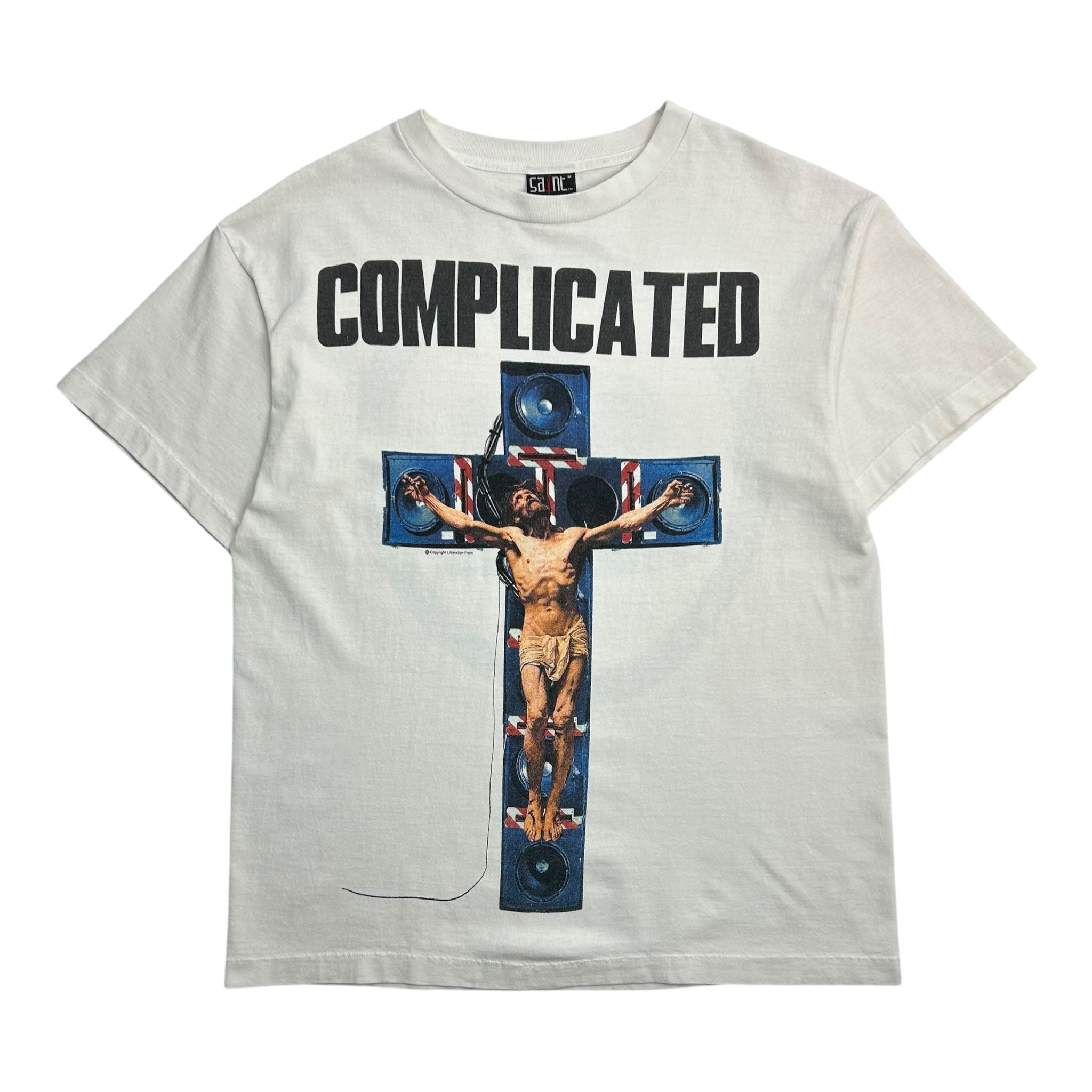 Saint Michael Complicated Tee White