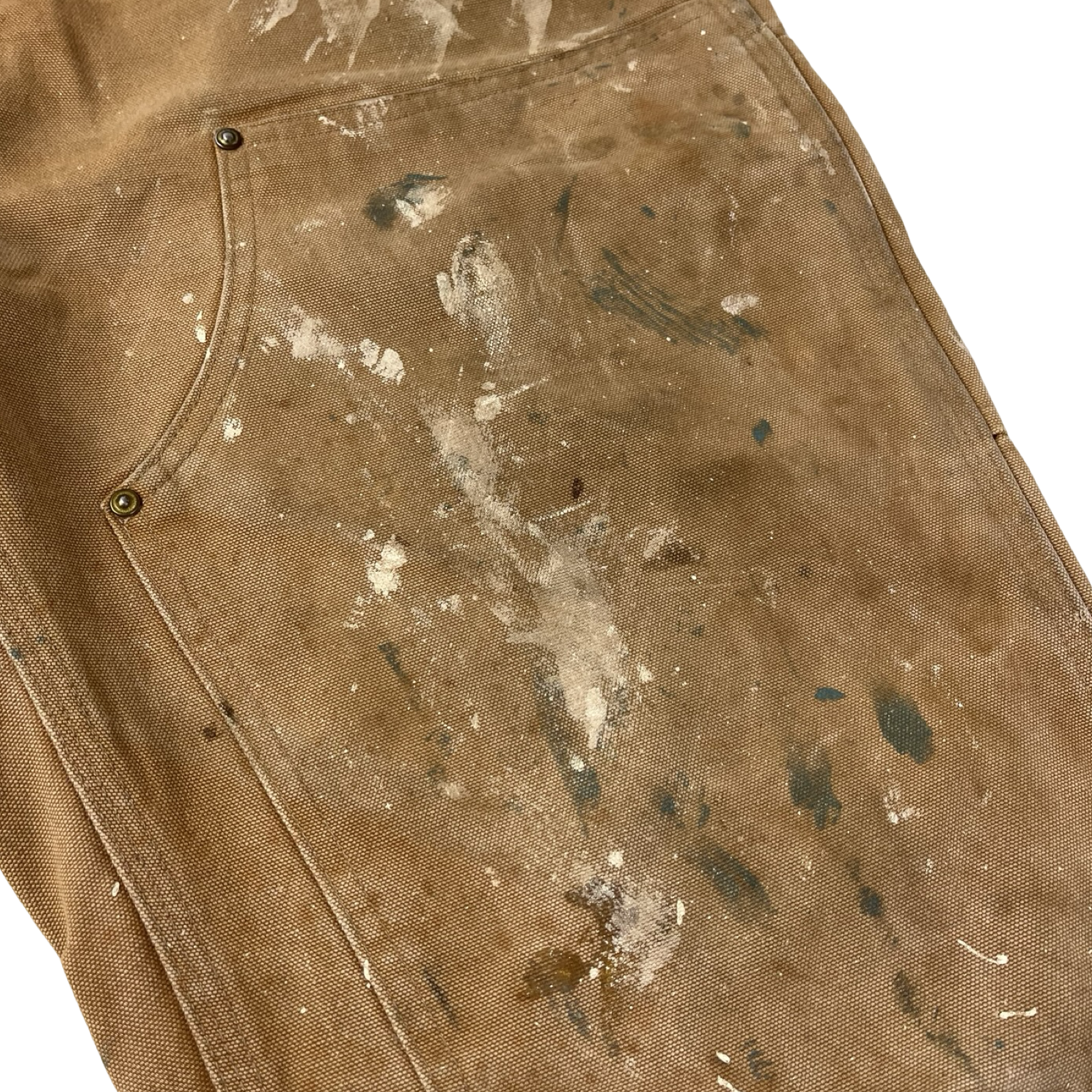 Vintage Carhartt Double Knee Carpenter Pant Golden Brown