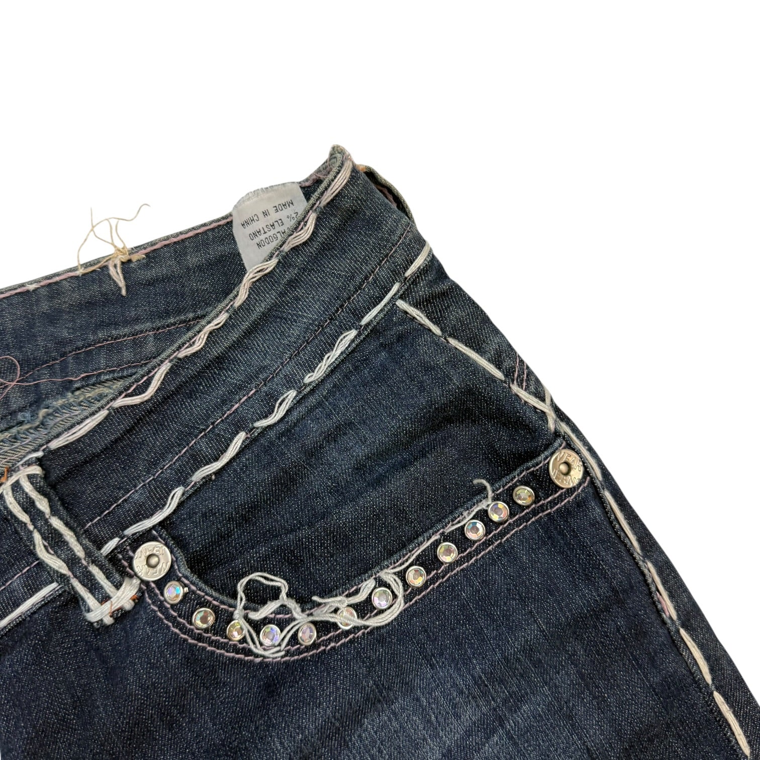 (W) Vintage Monica’s Jeans Denim Pants Dark Wash