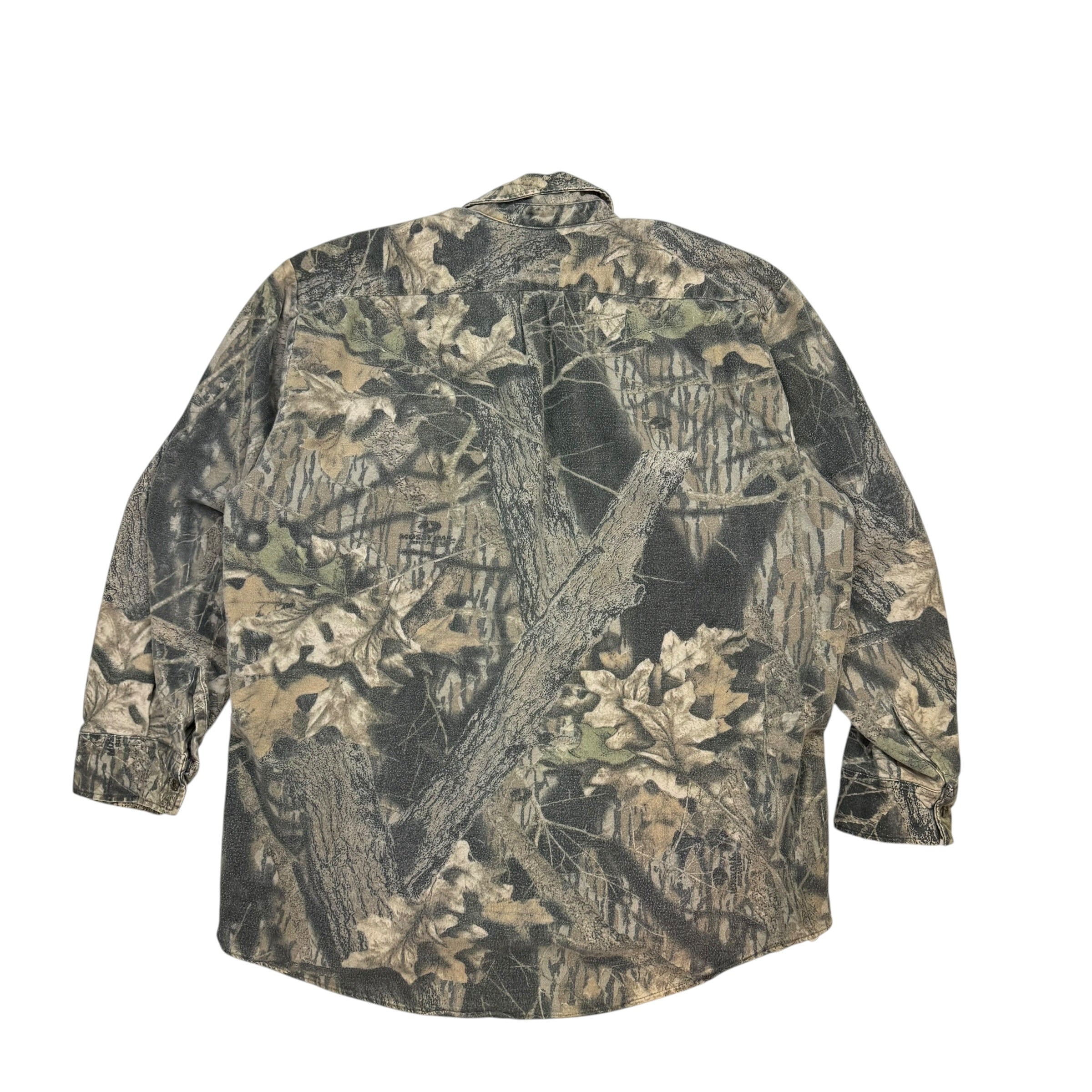 Vintage Mossy Oak Button Up Shirt Camo